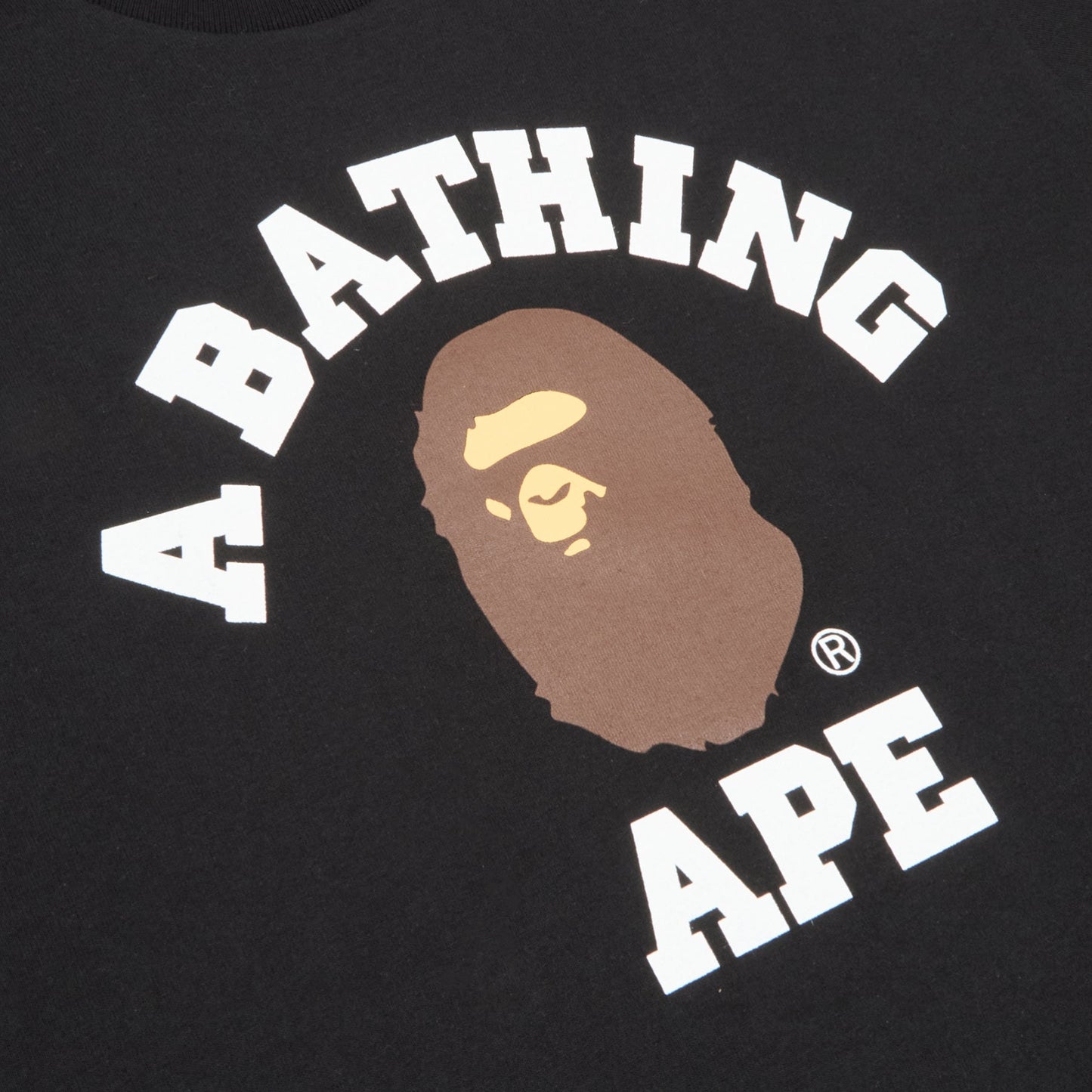 A Bathing Ape College Tee M (Black)
