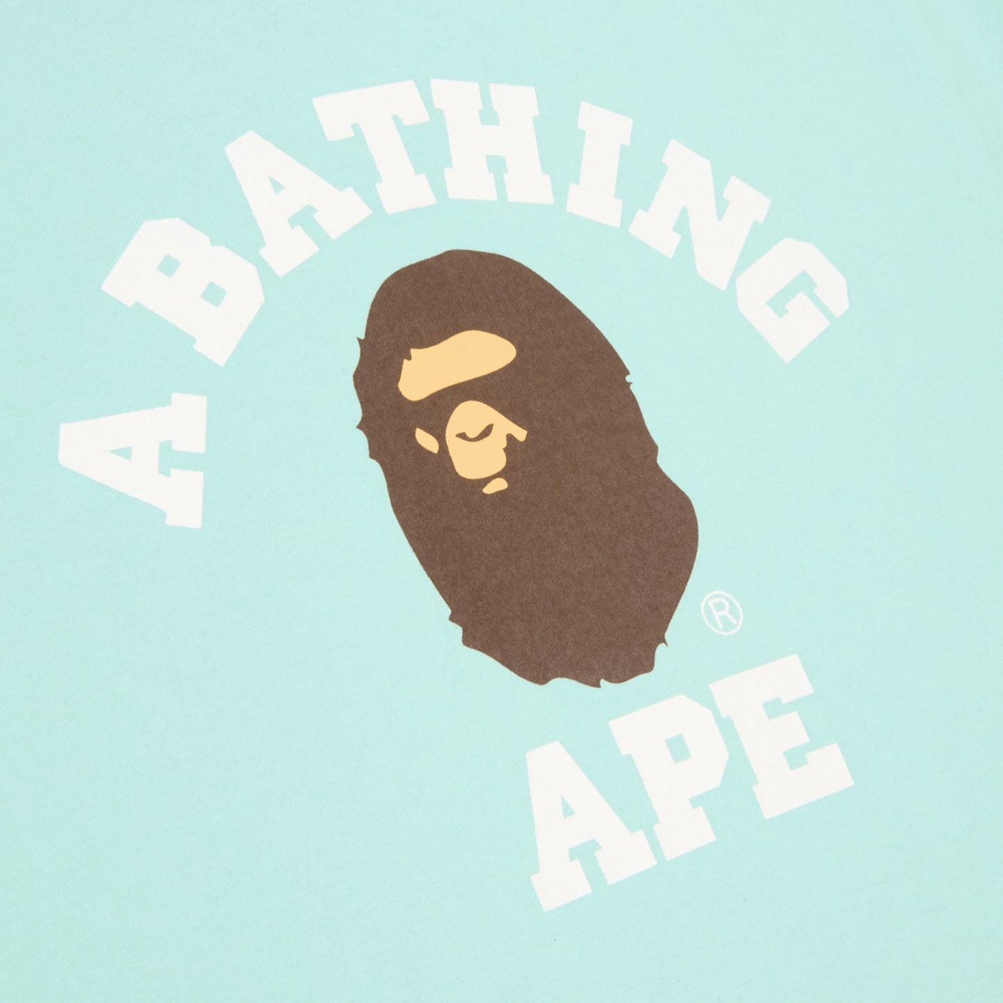 A Bathing Ape College Tee M (Green)