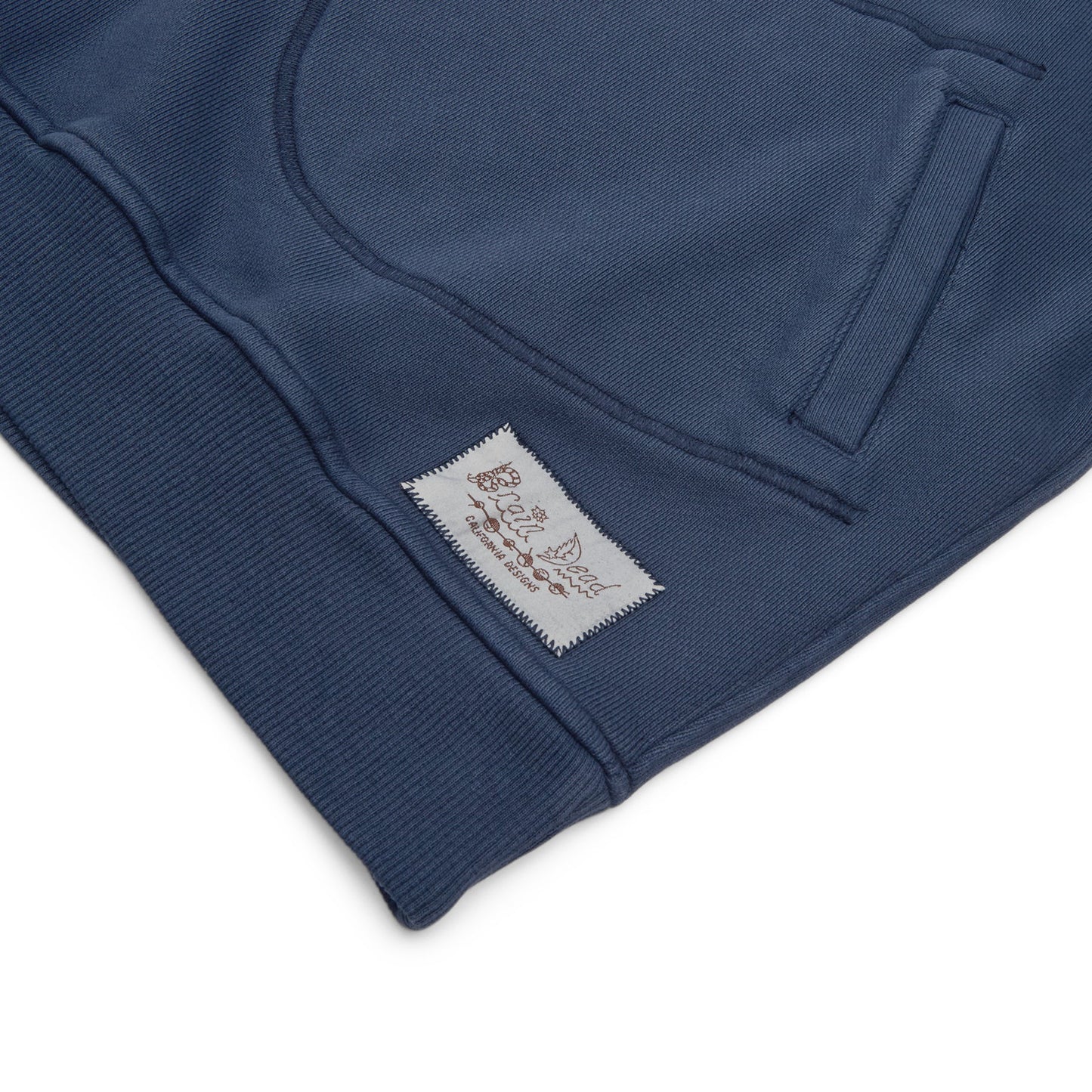 Brain Dead Half Zip Collared Sweatshirt (Midnight)
