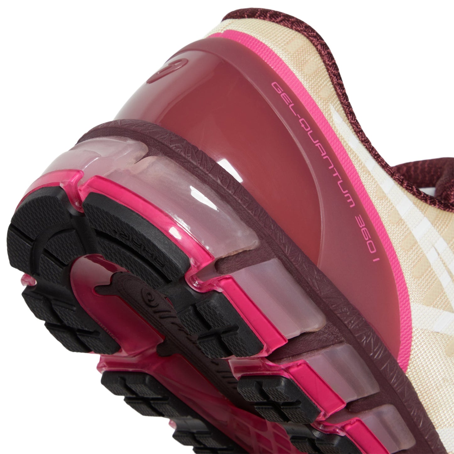 Asics Above the Clouds Gel-Quantum 360 I (Soft yellow/Brisket red)
