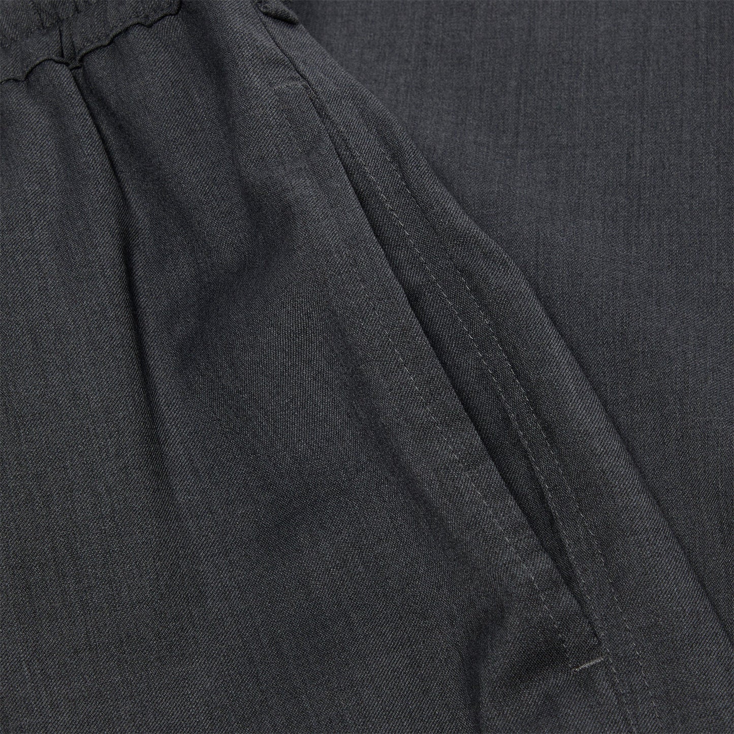 Grand Collection Wool Pant (Charcoal)