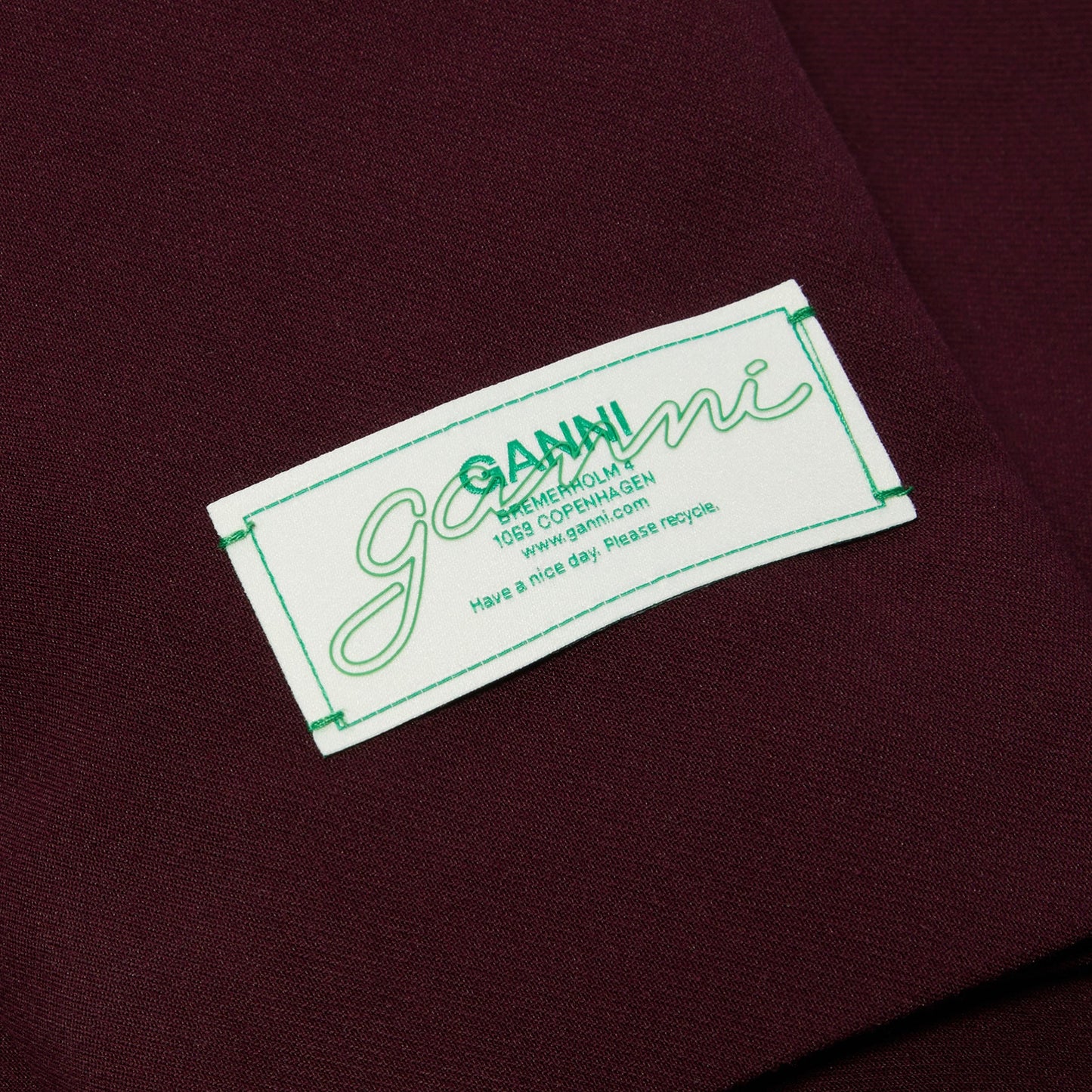 GANNI Future Twill Suiting Blazer (Port Royale)