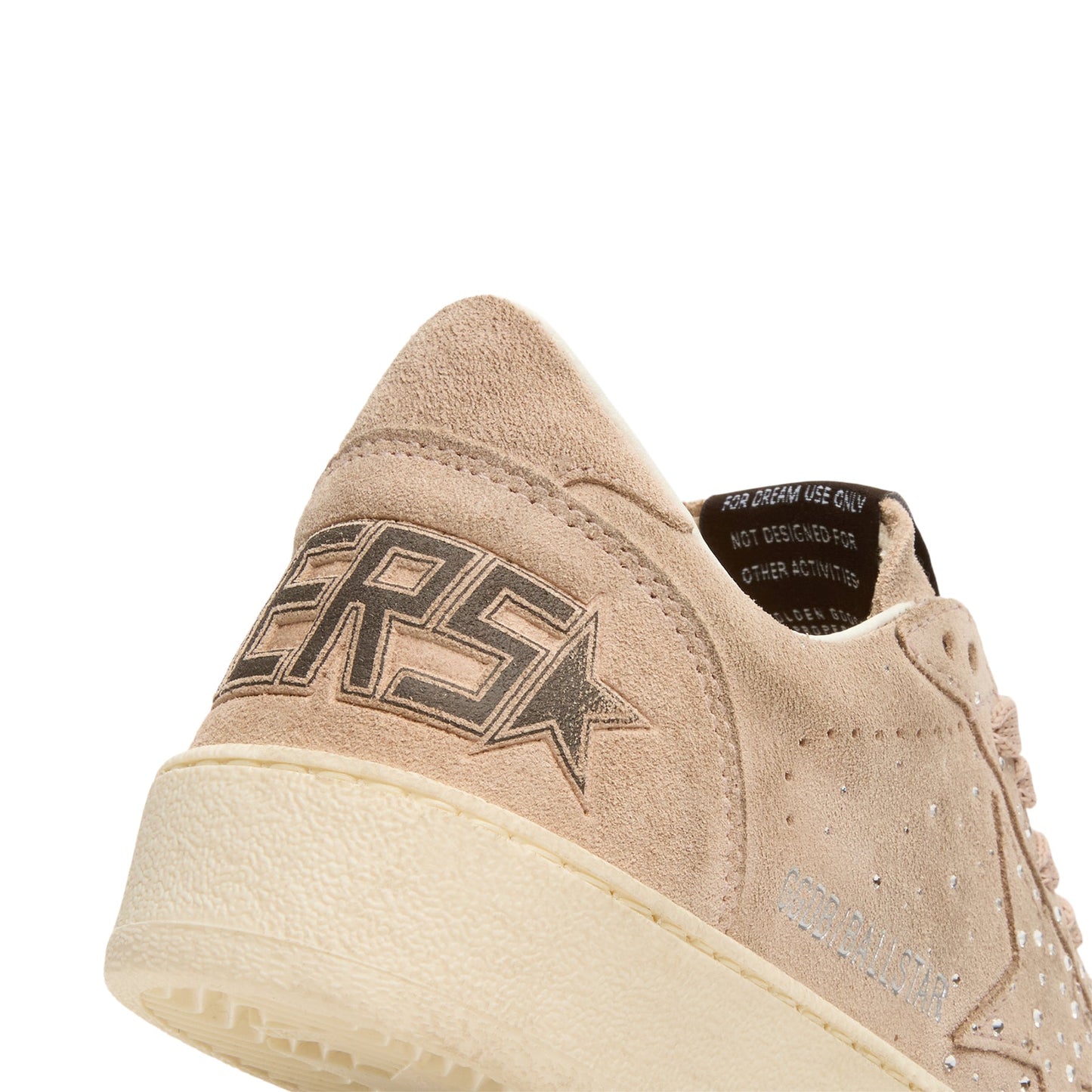 Golden Goose Ballstar Suede Upper Toe Tongue Star (Powder Pink)