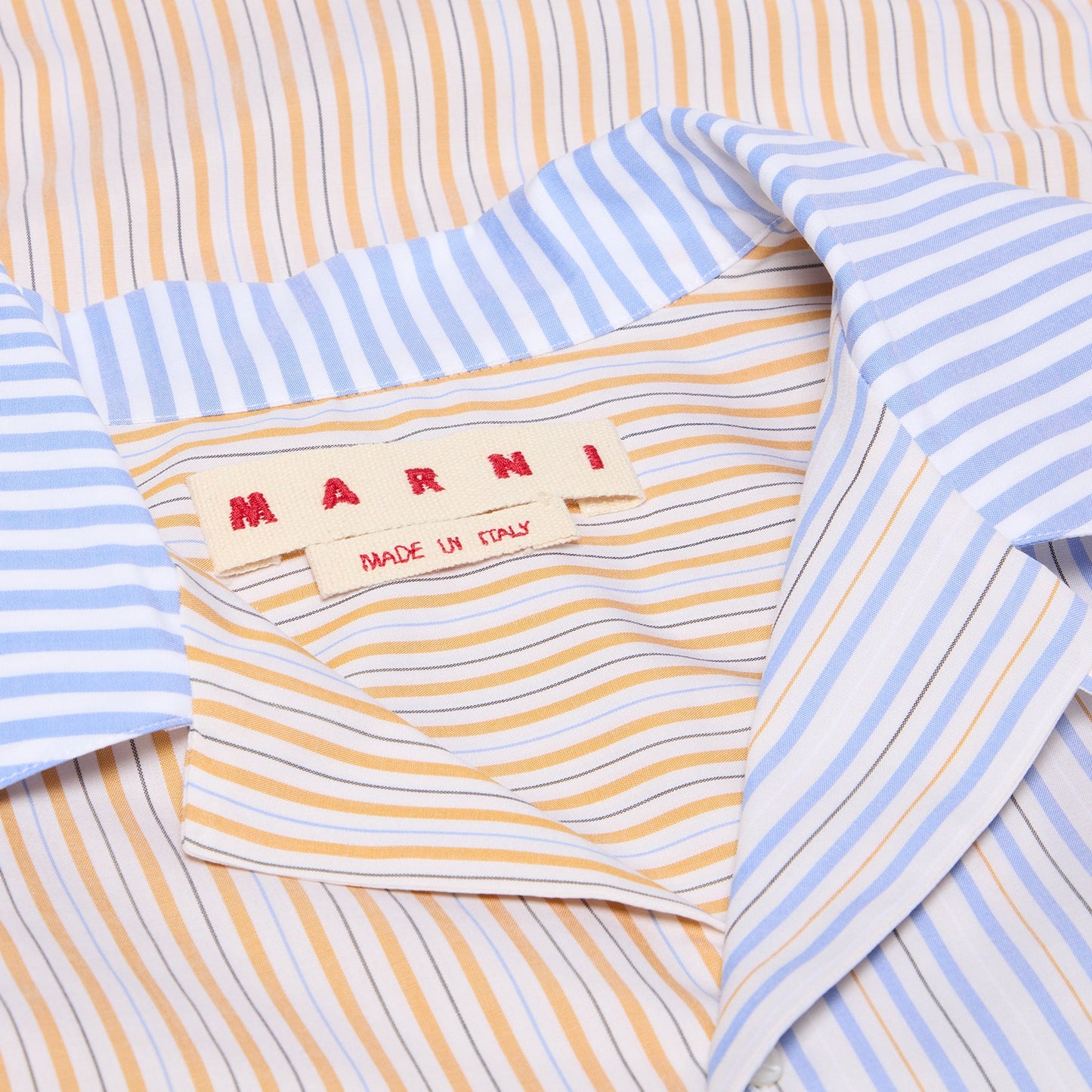 MARNI Striped Shirt (Light curry)