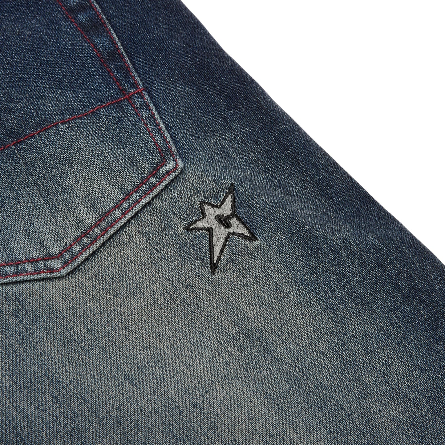 Carpet Company Aged C-Star Jeans (Blue)