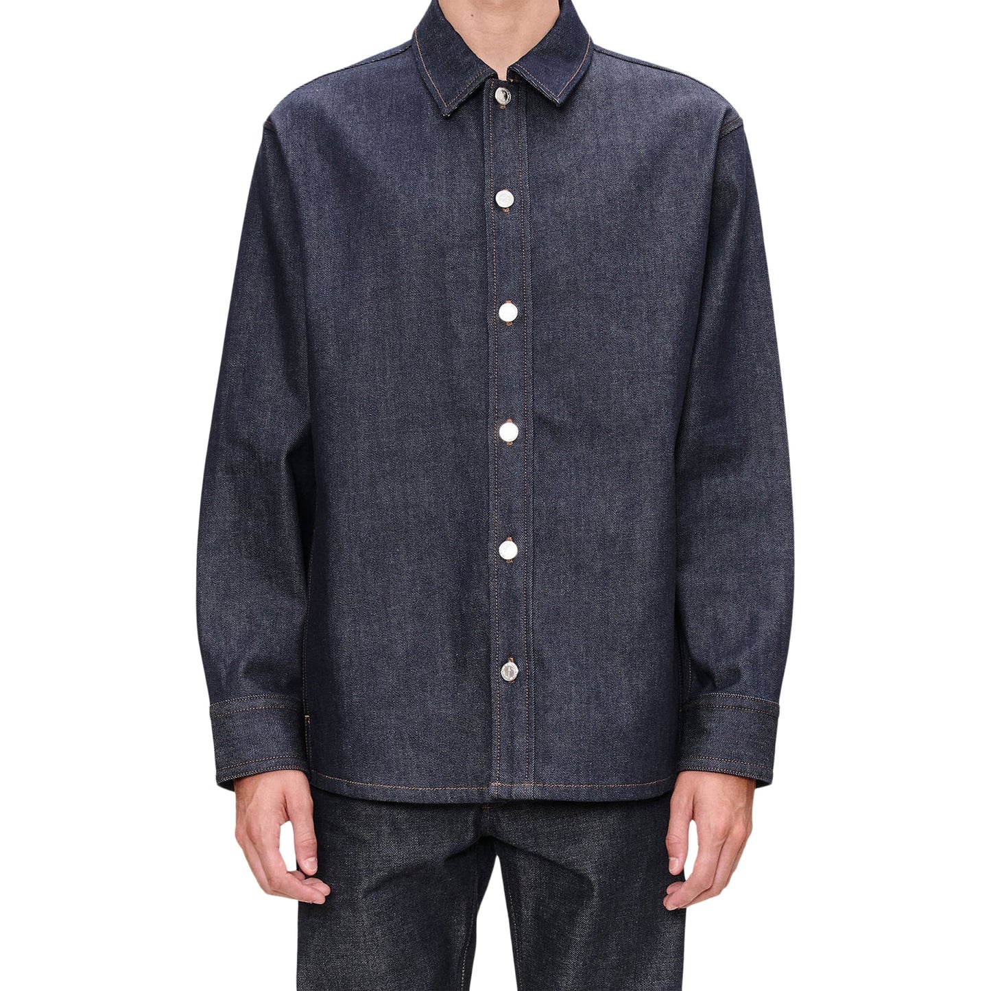A.P.C. Japanese Denim Jacket (Dark Indigo)