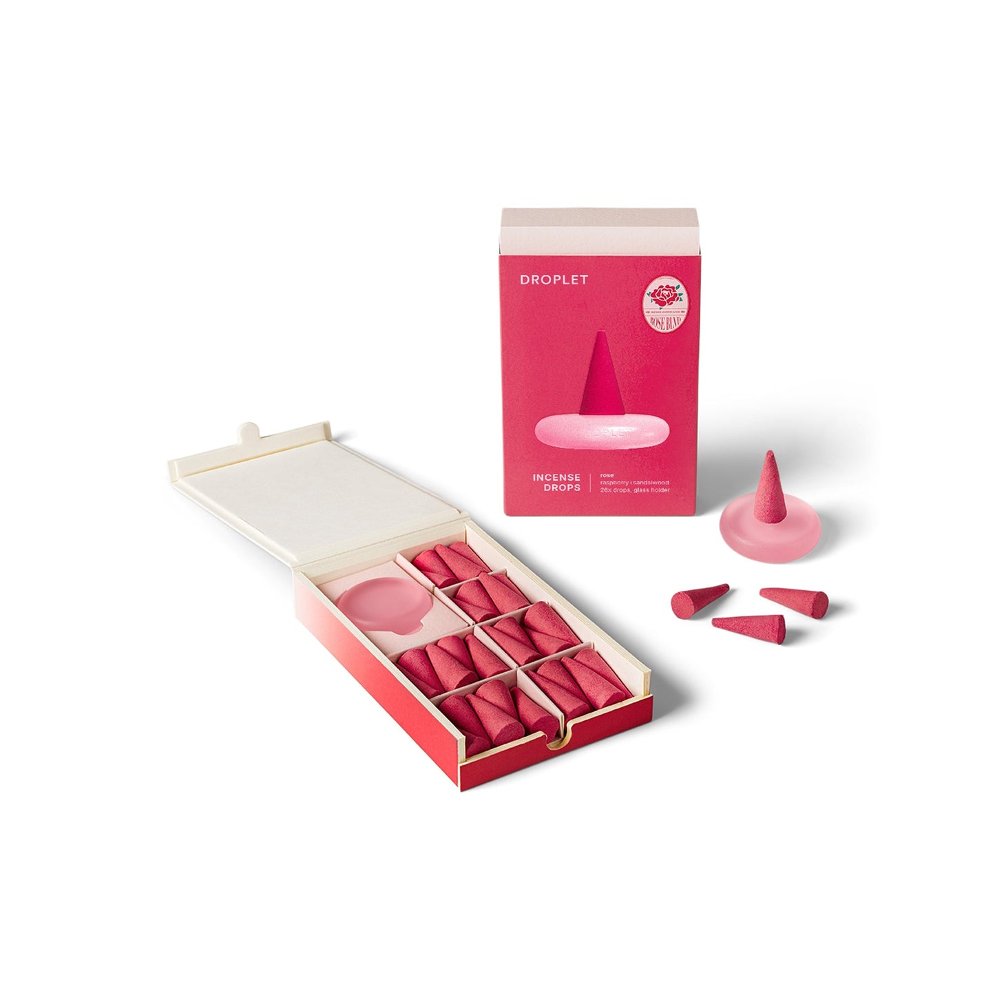 Droplet Rose Incense Drops
