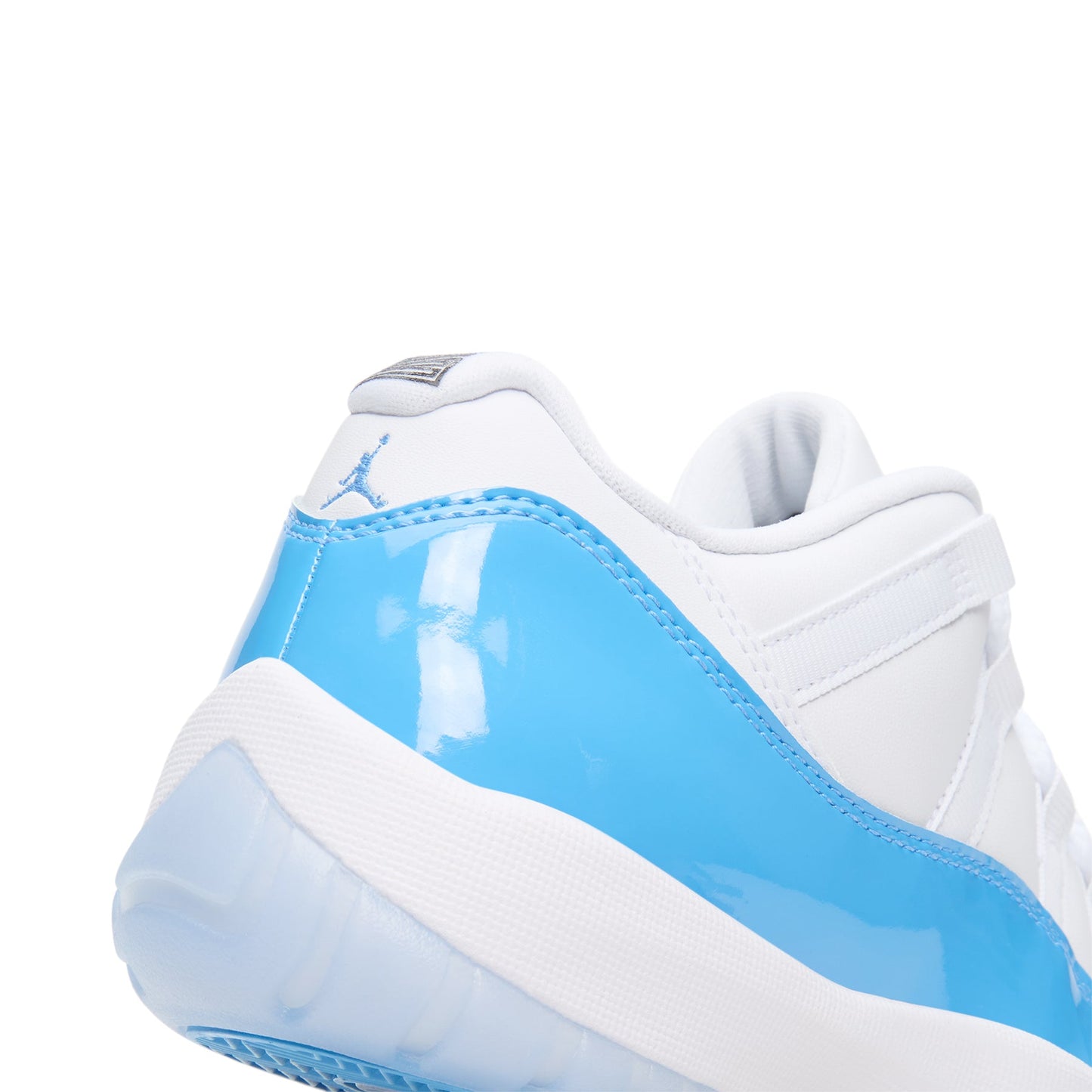 Air Jordan 11 Retro Low (White/University Blue-Black)