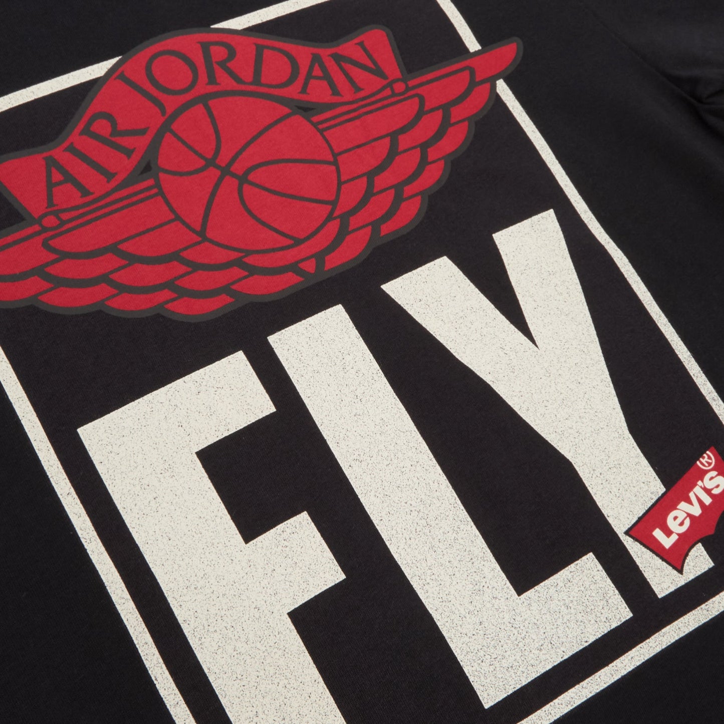 Air Jordan x Levi's Short-Sleeve T-Shirt (Black)