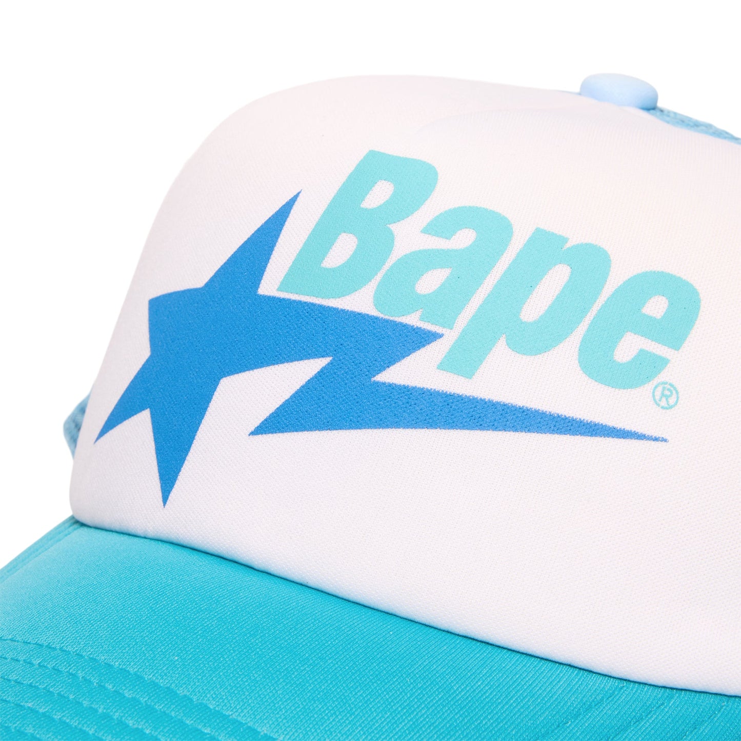 A Bathing Ape Bape Sta Mesh Cap (Blue)