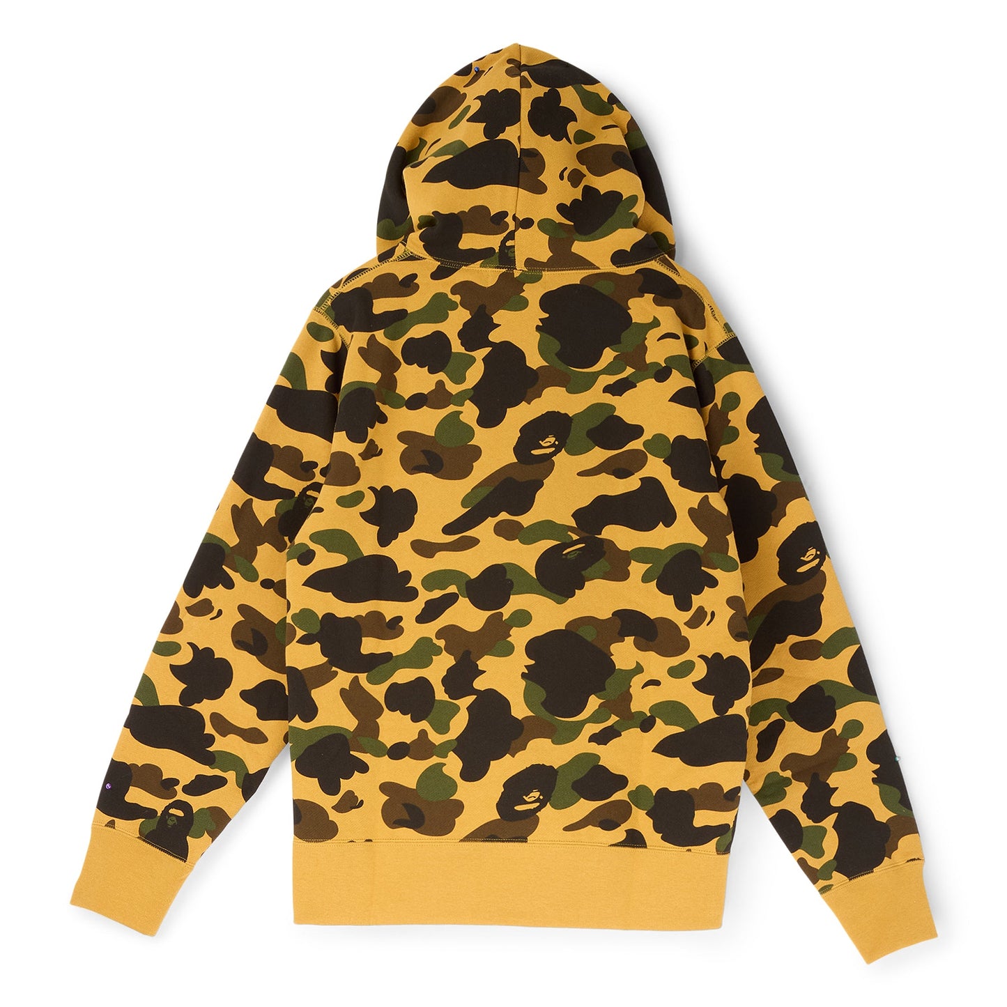 A Bathing Ape 1ST Camo Bape Pullover Hoodie (Yellow)