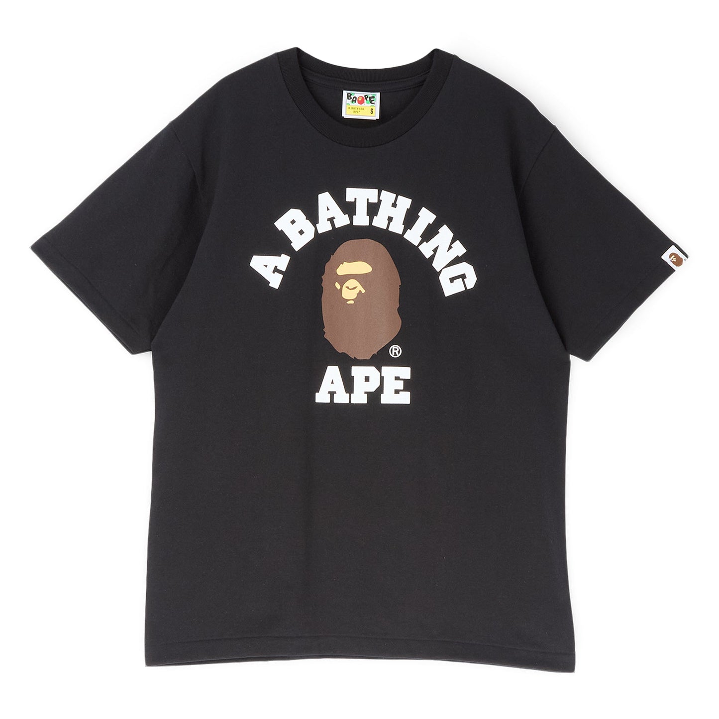 A Bathing Ape College Tee M (Black)