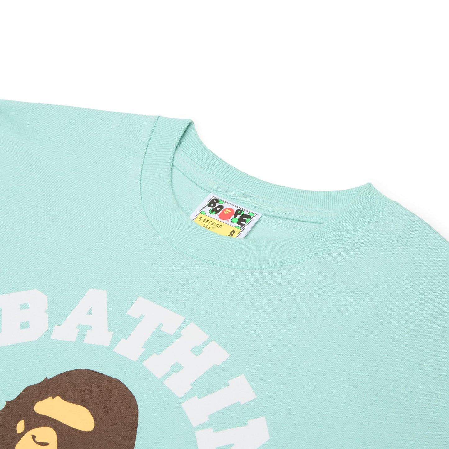 A Bathing Ape College Tee M (Green)