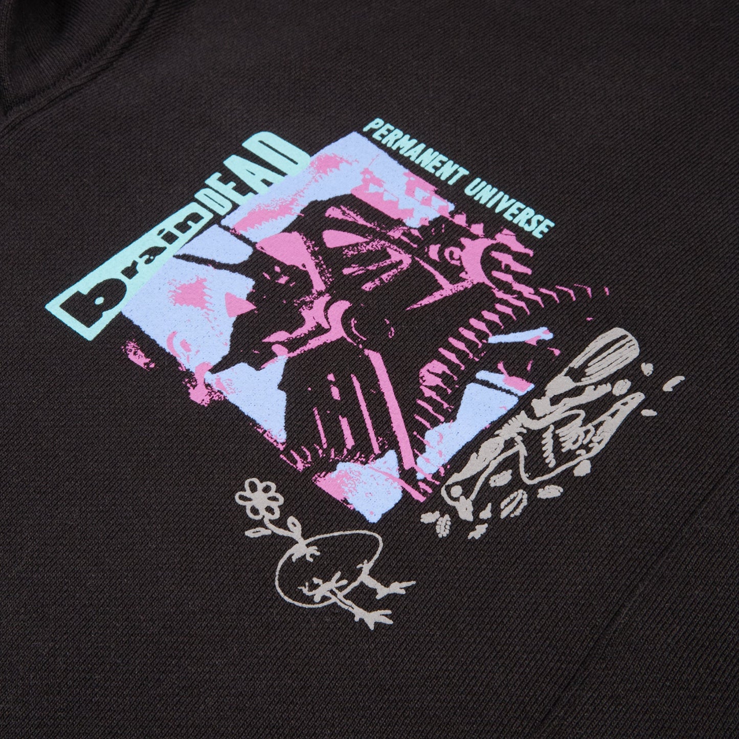 Brain Dead Permanent Universe Hoodie (Black)
