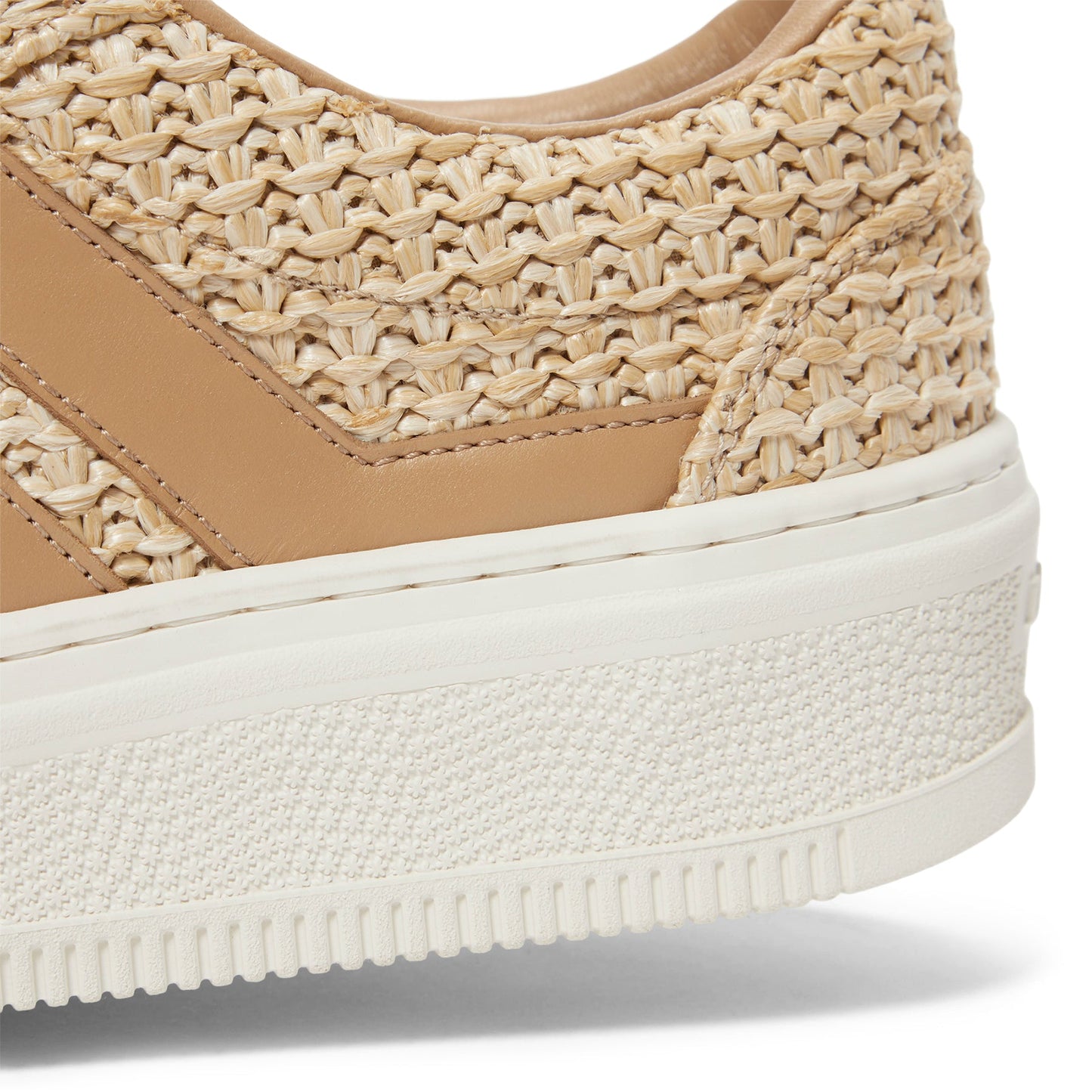 Lanvin Cash Raffia Sneakers (Natural)