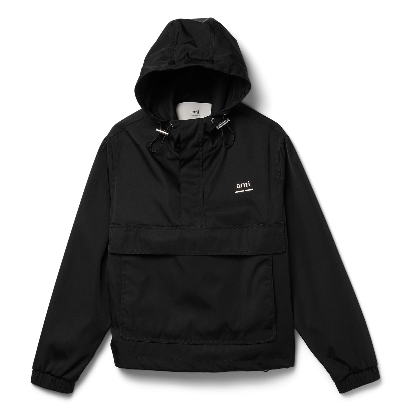 AMI Hooded Ami Windbreaker (BLACK)