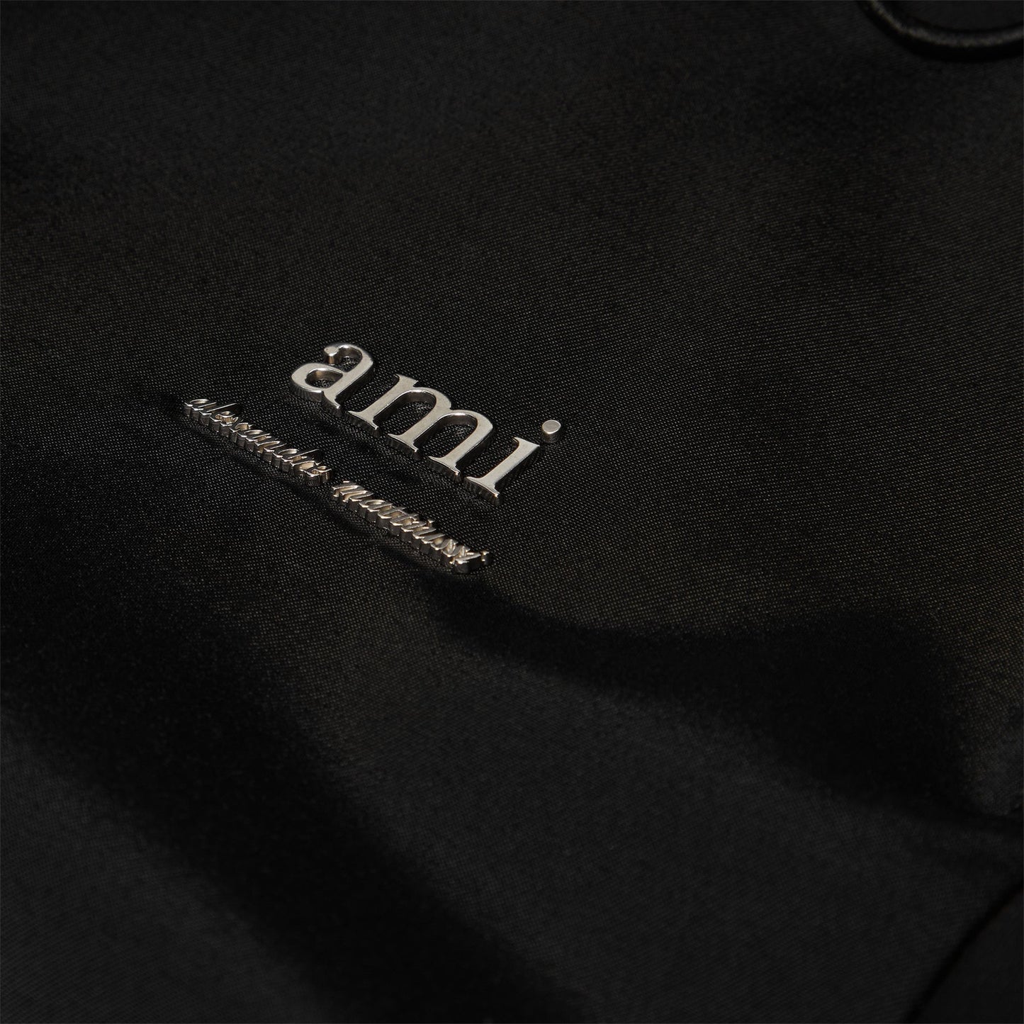 AMI Hooded Ami Windbreaker (BLACK)