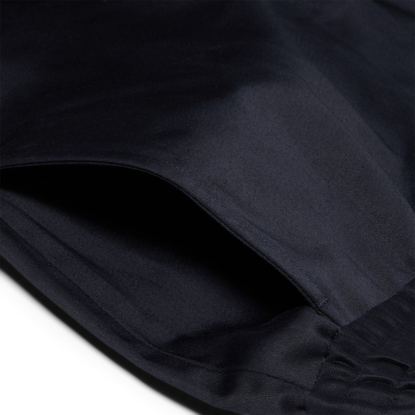 AMI Elasticated Waist Shorts (Navy Blue)