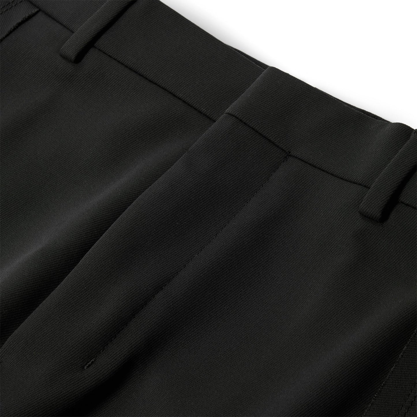 AMI  Wool Elasticated Waist Pant (Anthracite)