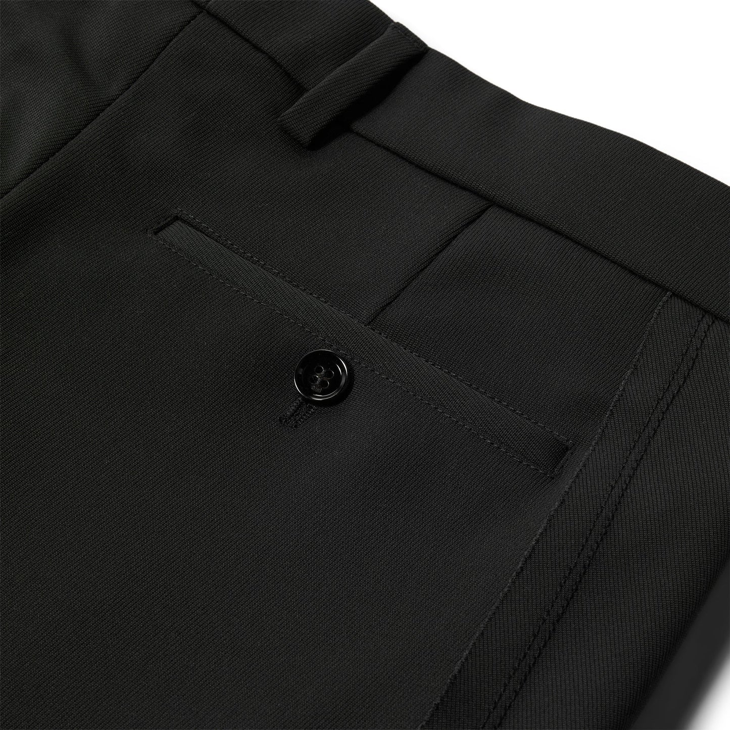 AMI  Wool Elasticated Waist Pant (Anthracite)