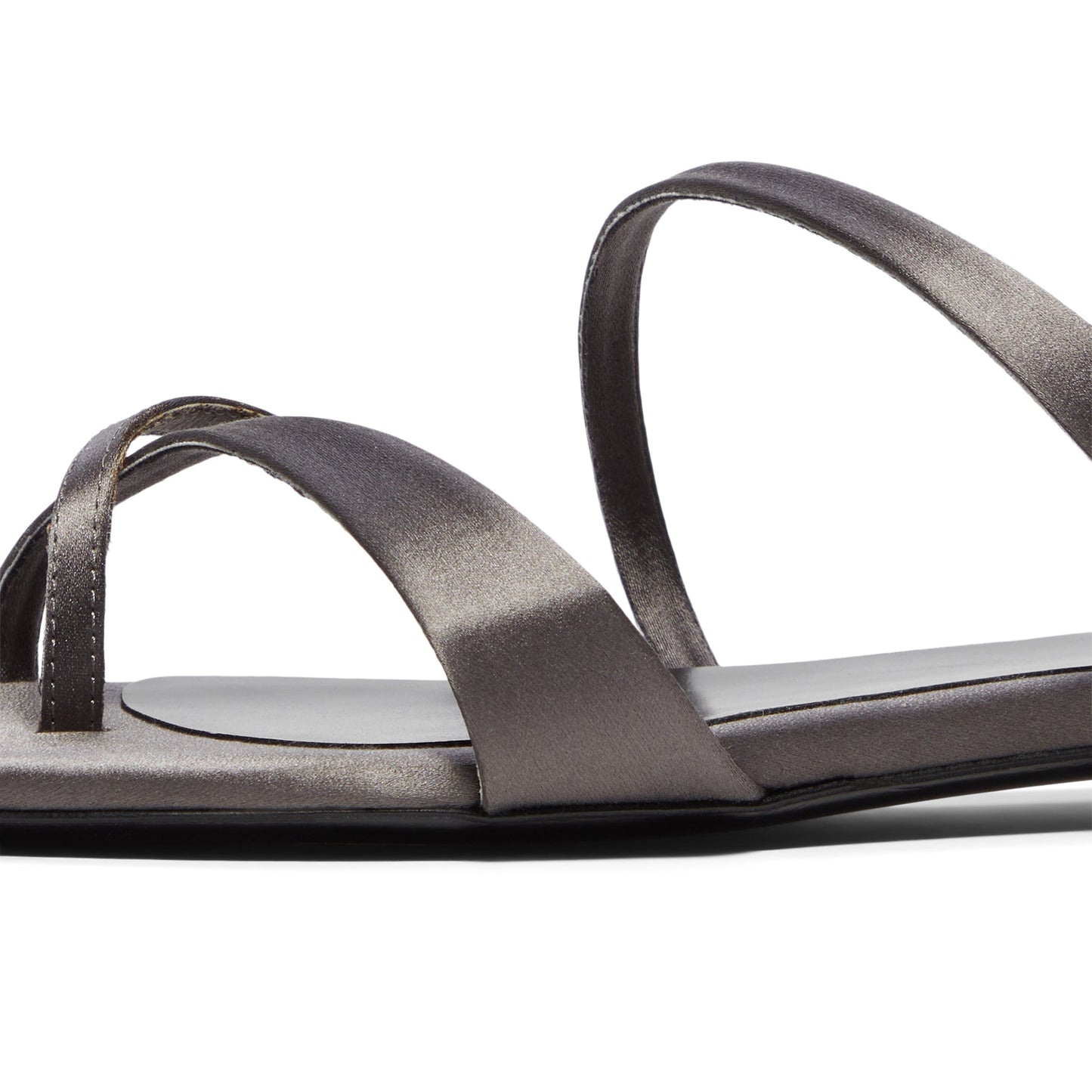 Jude Heath Sandal (Grey Satin)