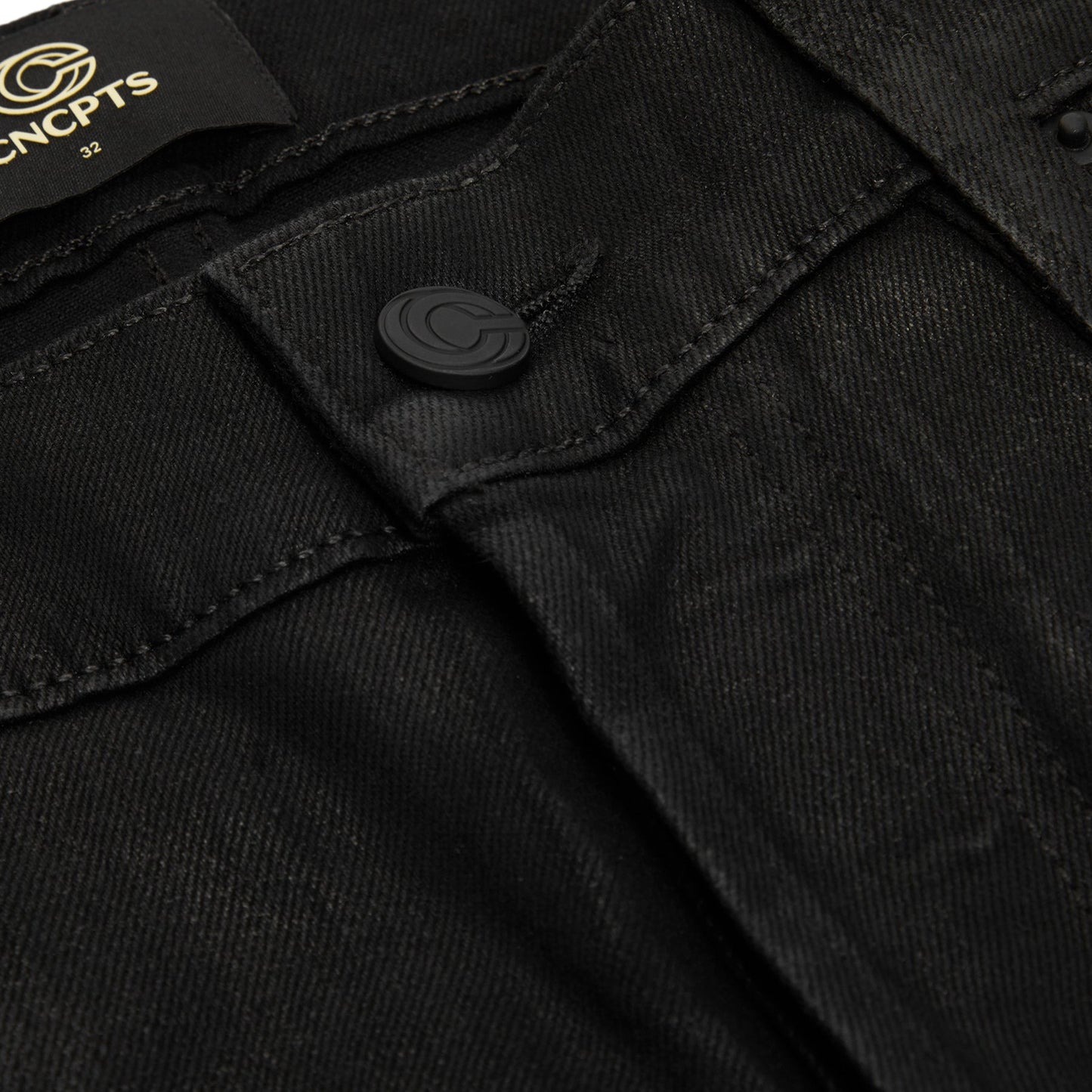 CNCPTS Coated Denim (Black)