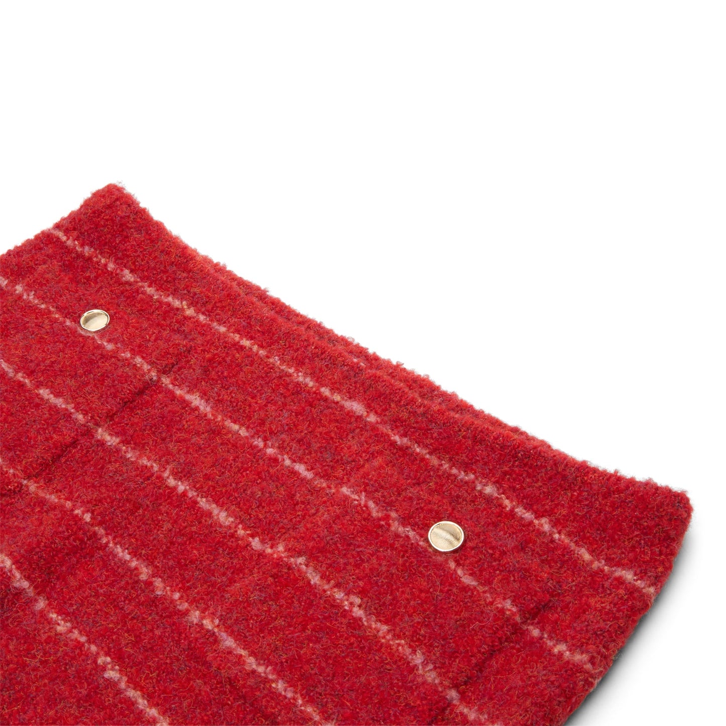 Danielle Guizio Aurelie Mini Skirt (Red)