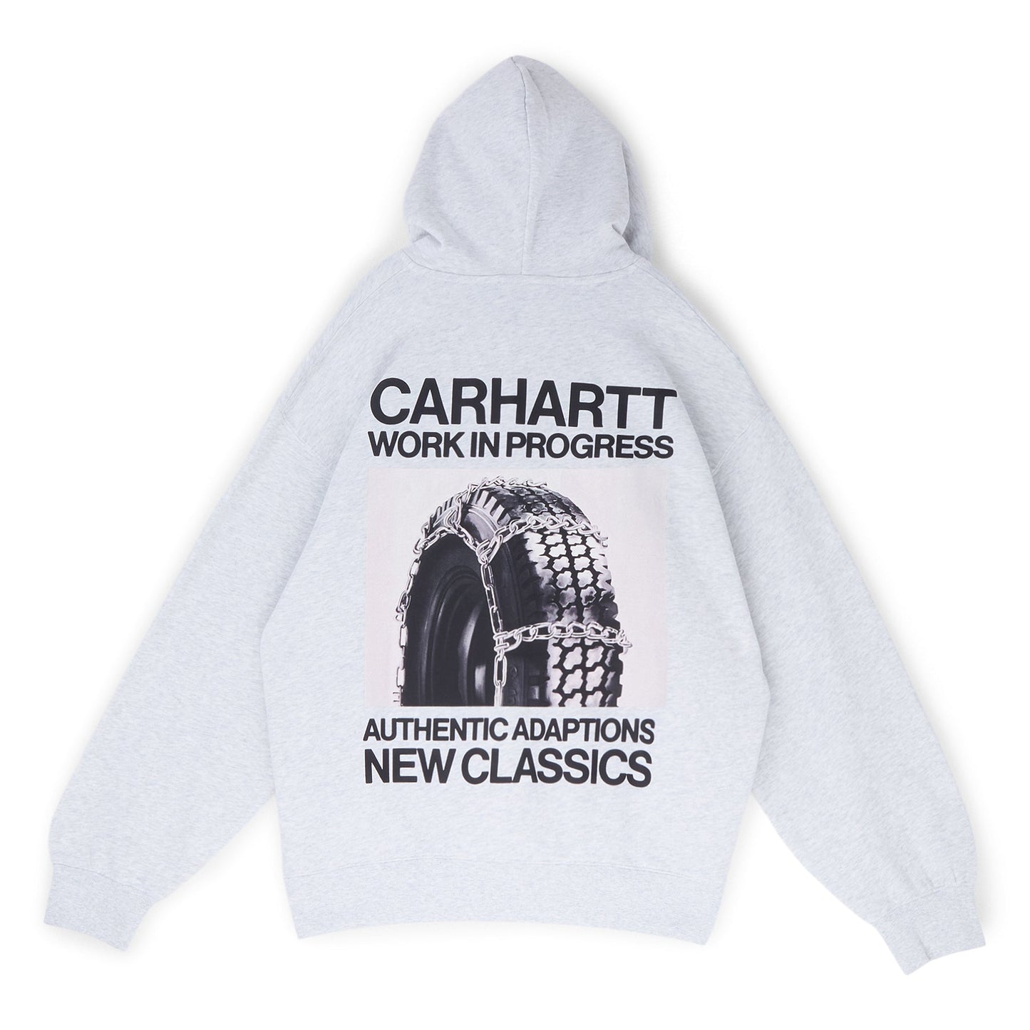Carhartt WIP Hooded Sean Hamilton Sweat (Ash Heather)