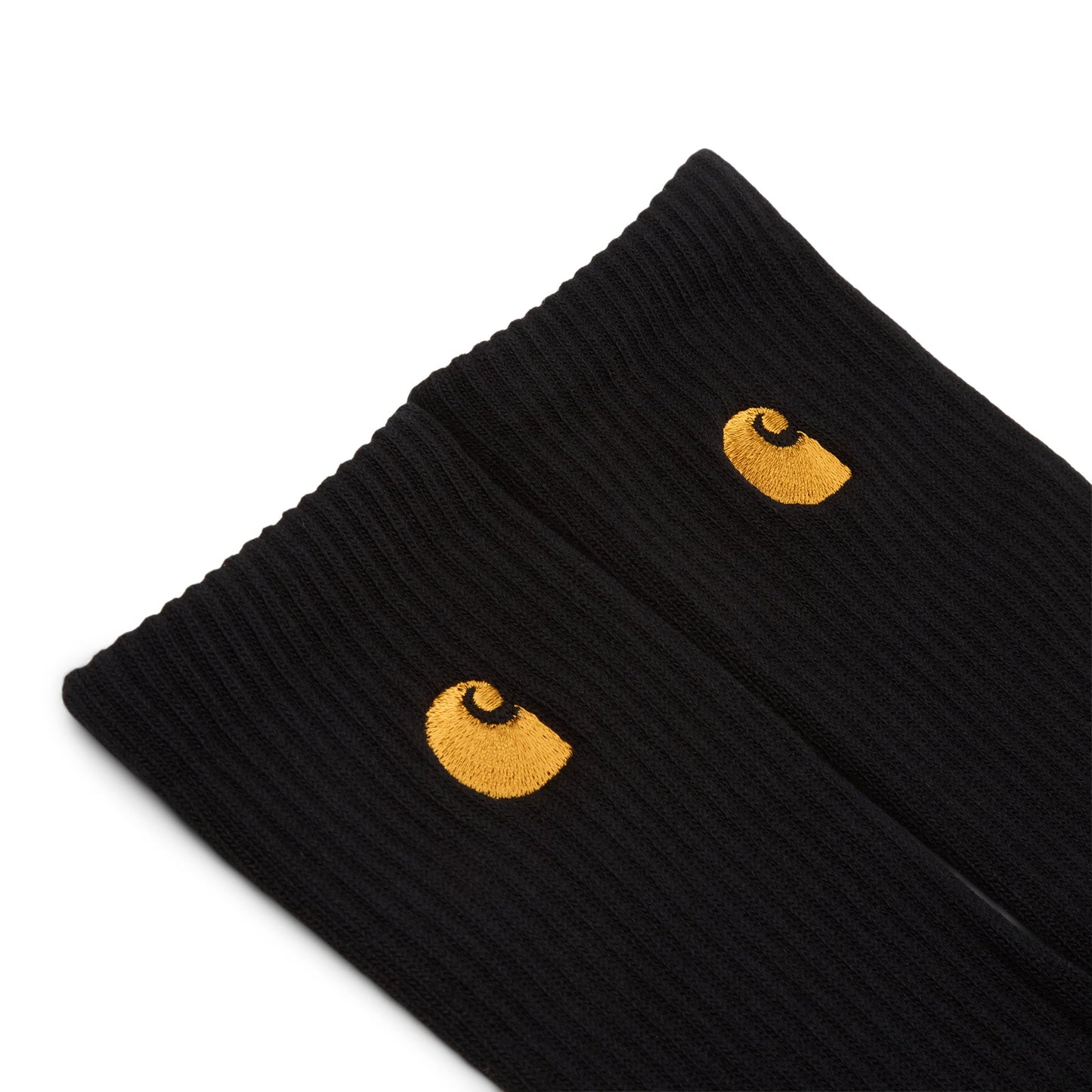 Carhartt WIP Chase Socks (Black / Gold)