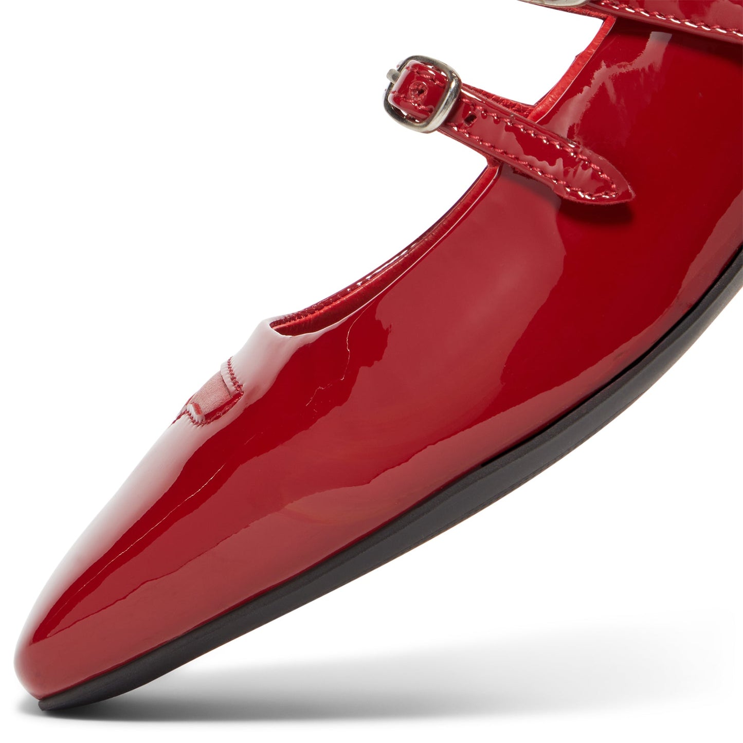 DUKE + DEXTER Ruby Red Patent Mary Jane (Red)