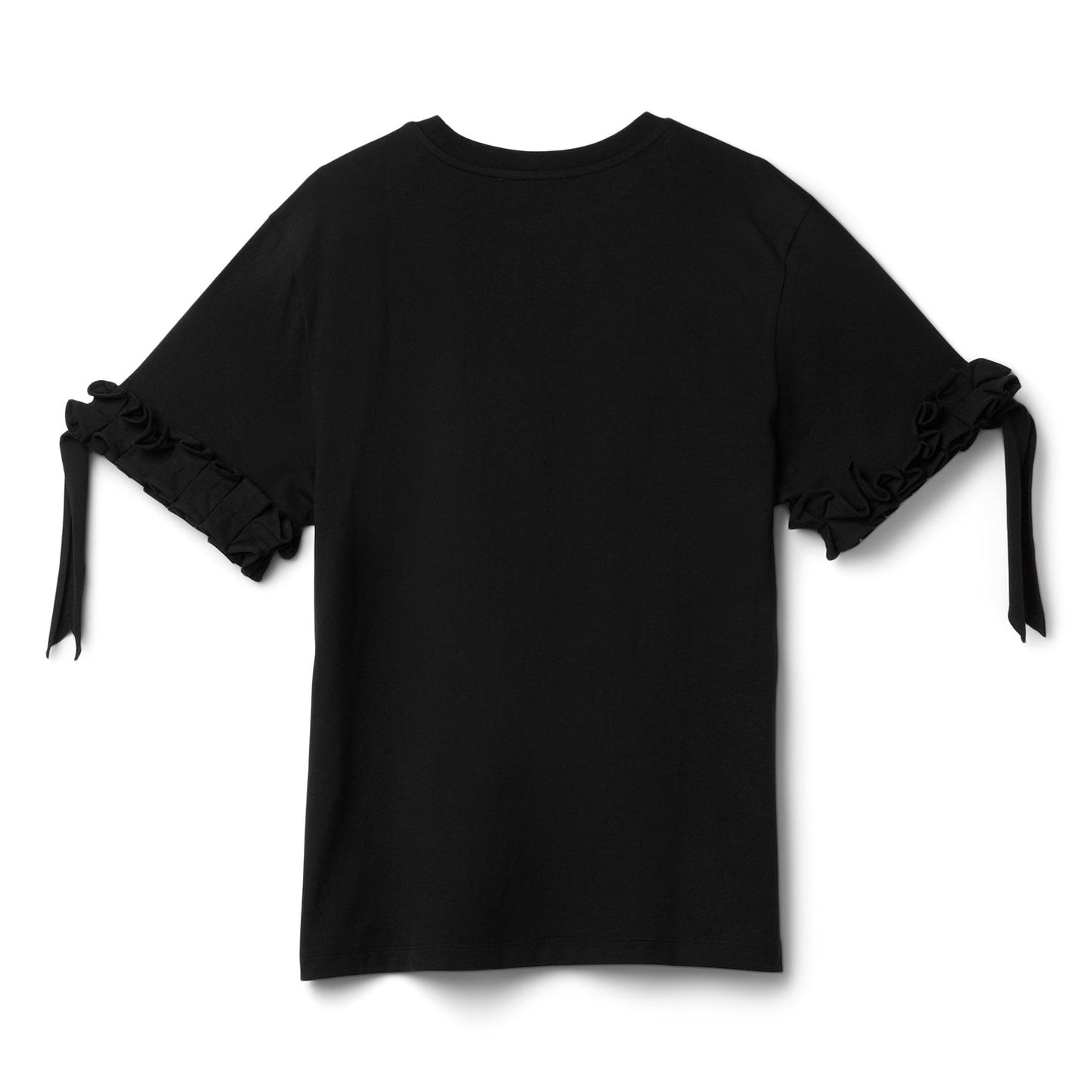 COPERNI Ruffle Logo Boxy T-Shirt (Black)