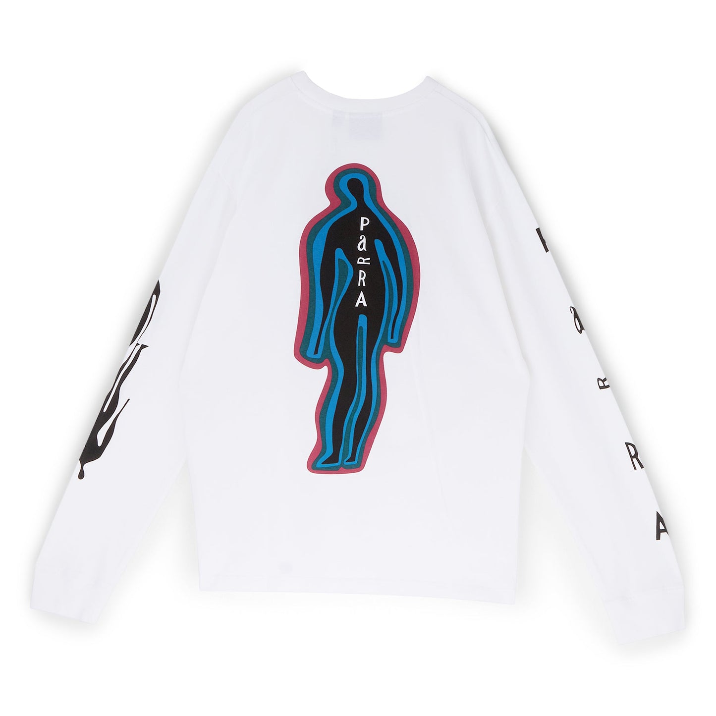 by Parra The Hotel Long Sleeve T-Shirt (White)
