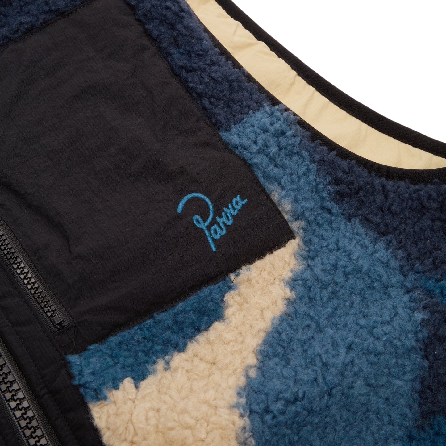 by Parra Infinite Bird Reversible Vest (Navy Blue)