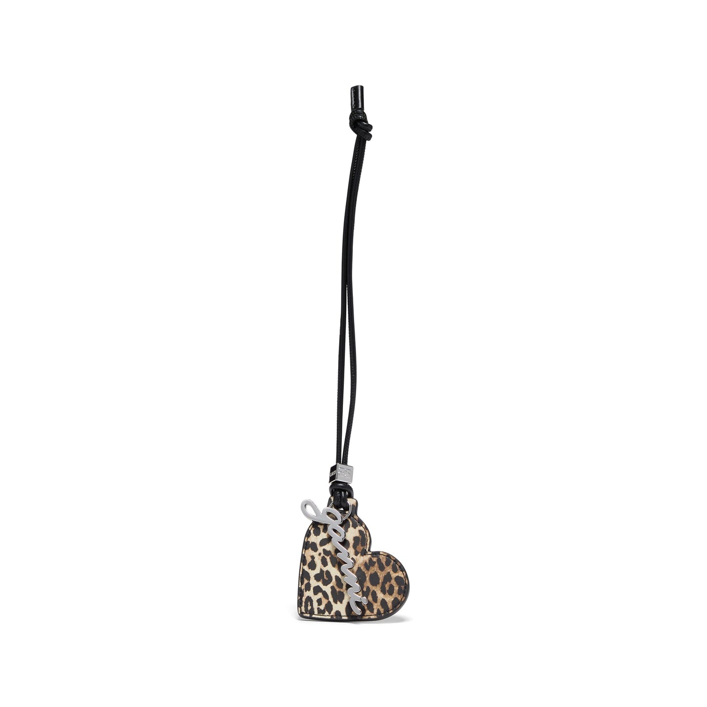 GANNI Bou Heart Mirror Print (Leopard)