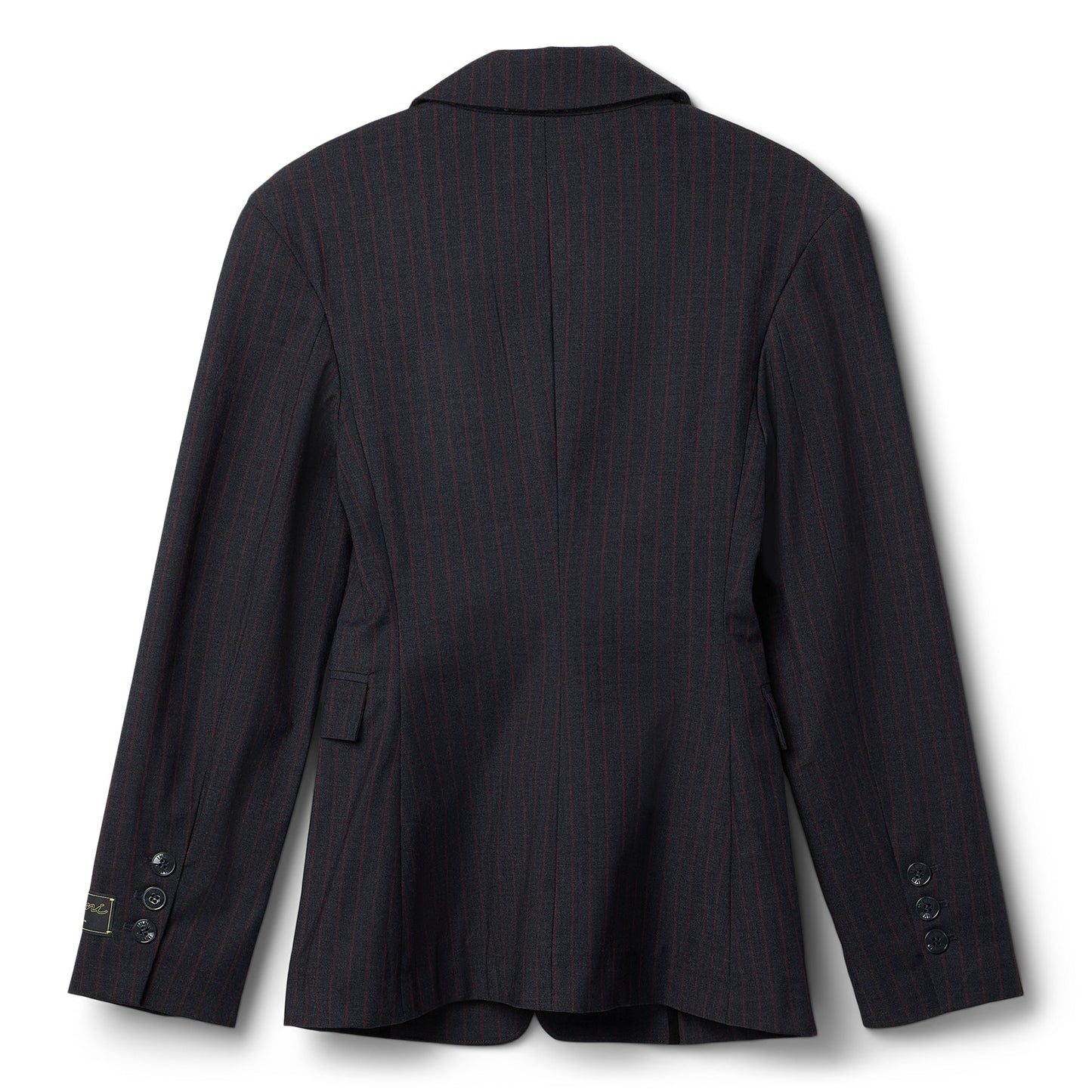 GANNI Stretch Stripe Blazer (Phantom)