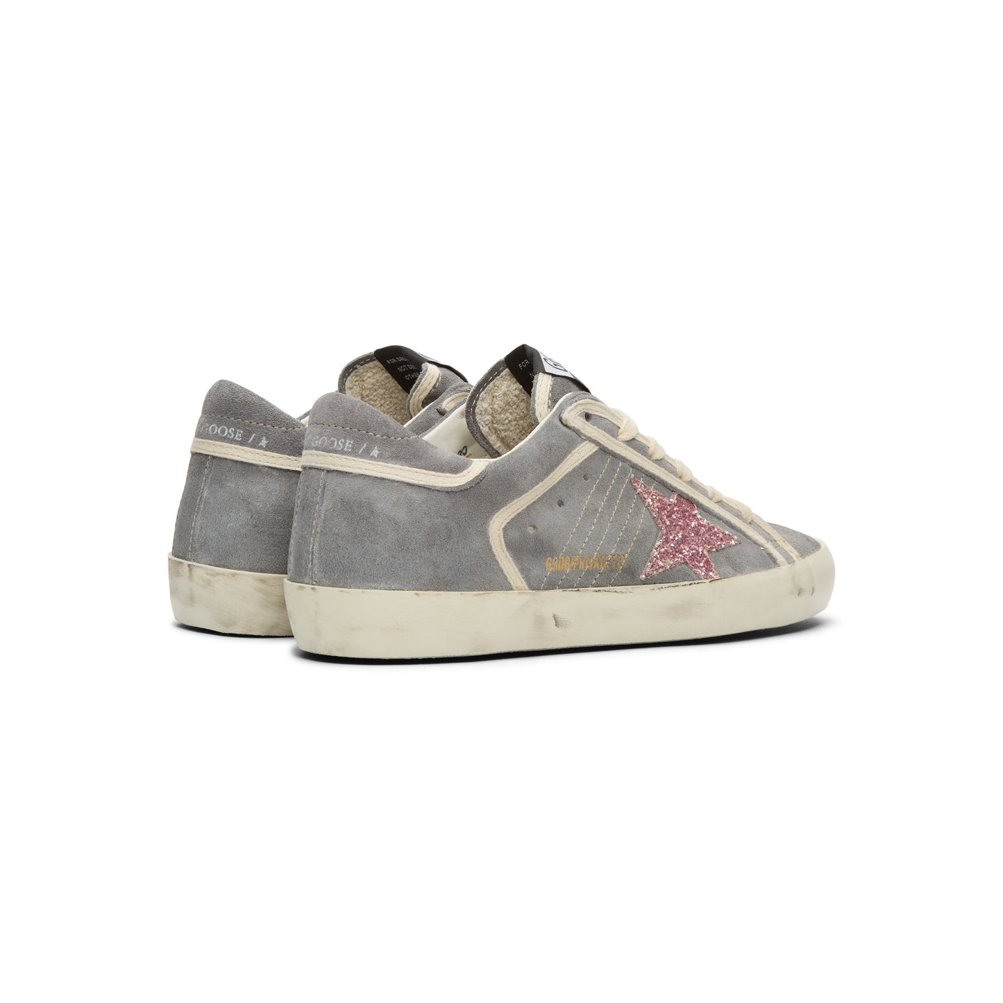 Golden Goose Super Star (Grey/Bubblegum pink)