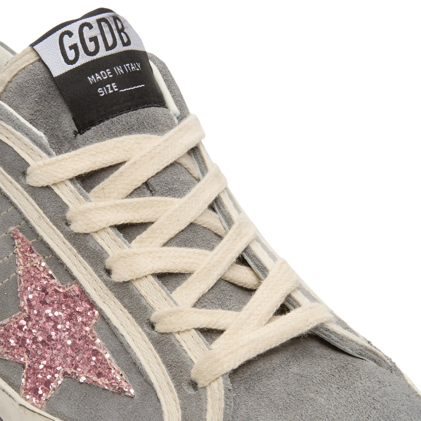 Golden Goose Super Star (Grey/Bubblegum pink)