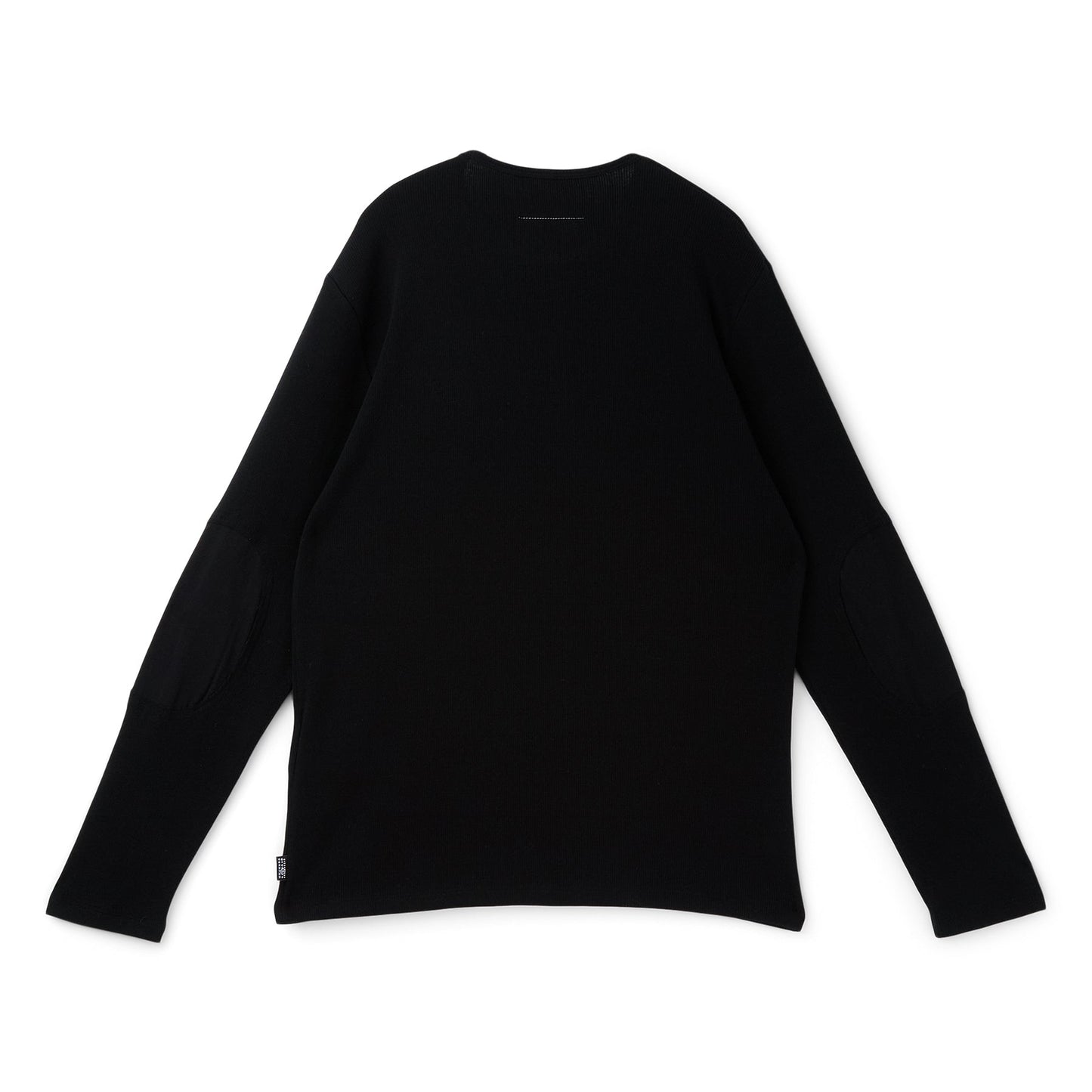 MM6 Maison Margiela Long-sleeved Top (Black)