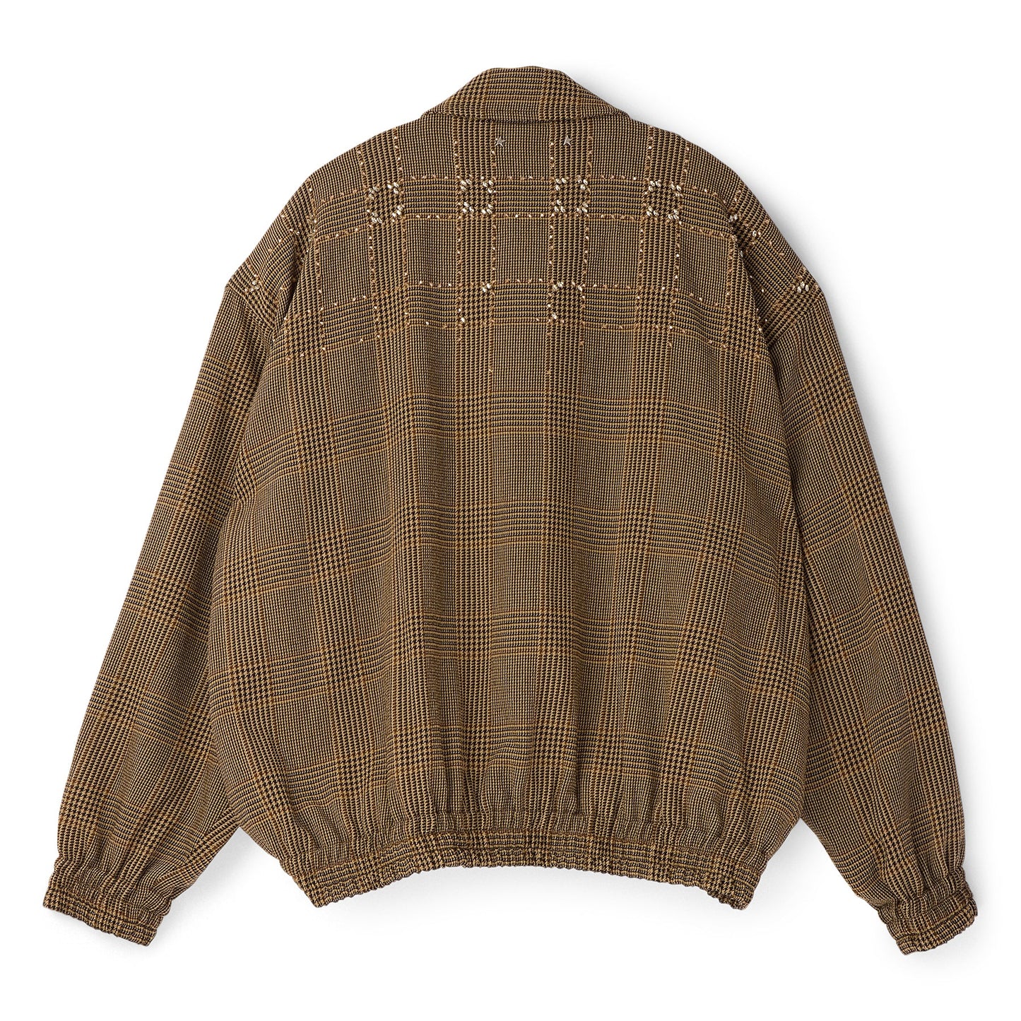 Golden Goose Wool Bomber Jacket (Brown/Beige)