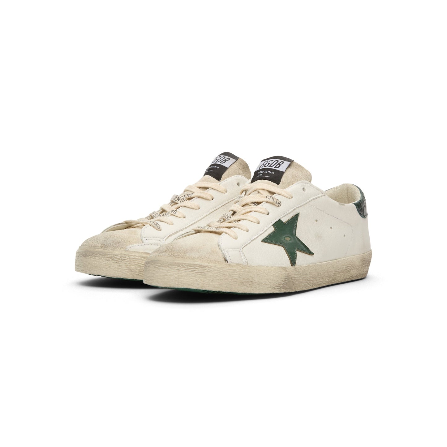 Golden Goose Super Star (White/Green)