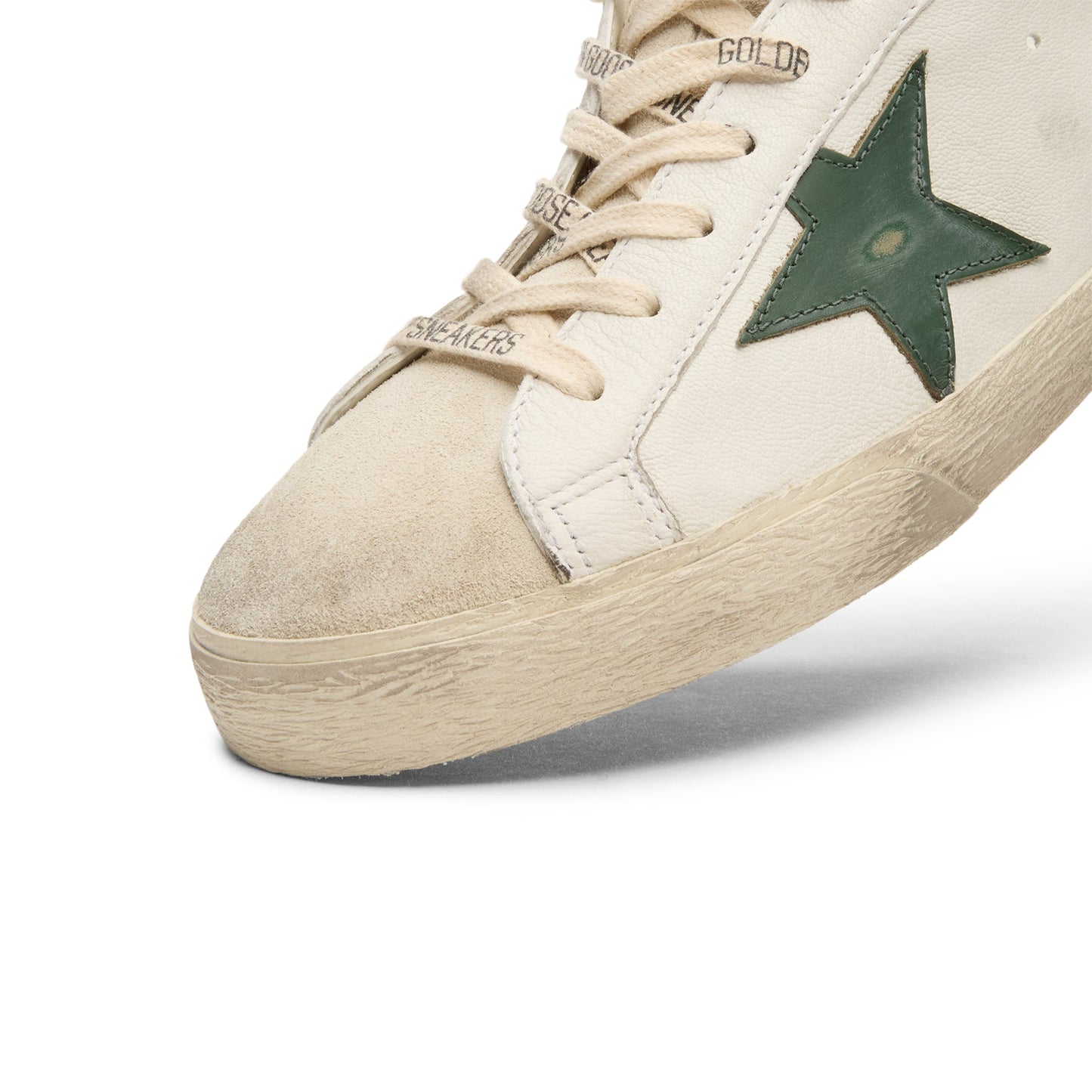 Golden Goose Super Star (White/Green)