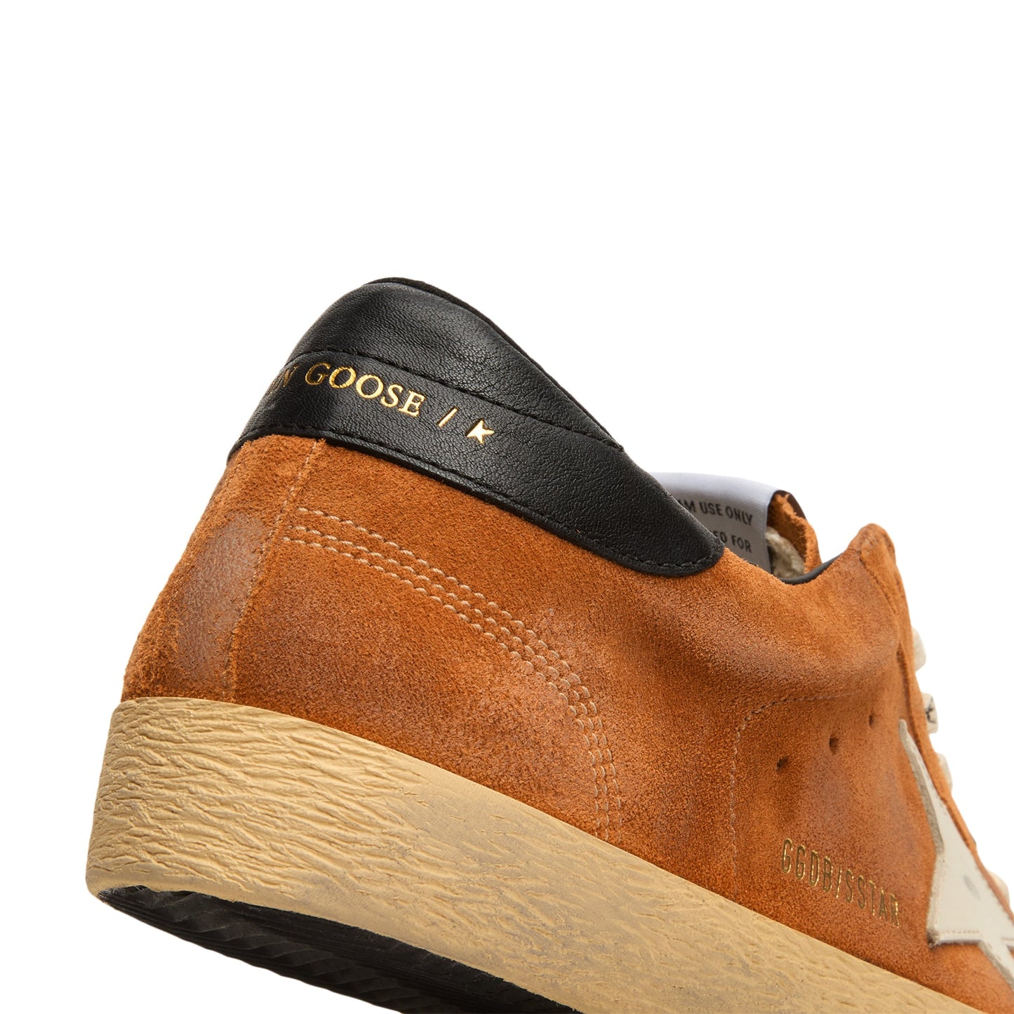 Golden Goose Super Star Suede Upper Toe And Tongue Leather Star Nappa Heel (Light Brown/Cream/Black)
