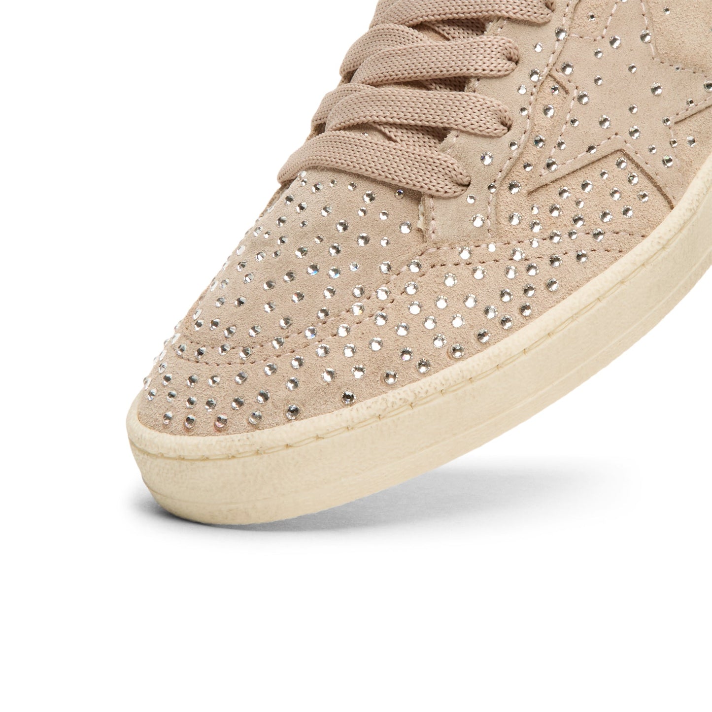 Golden Goose Ballstar Suede Upper Toe Tongue Star (Powder Pink)