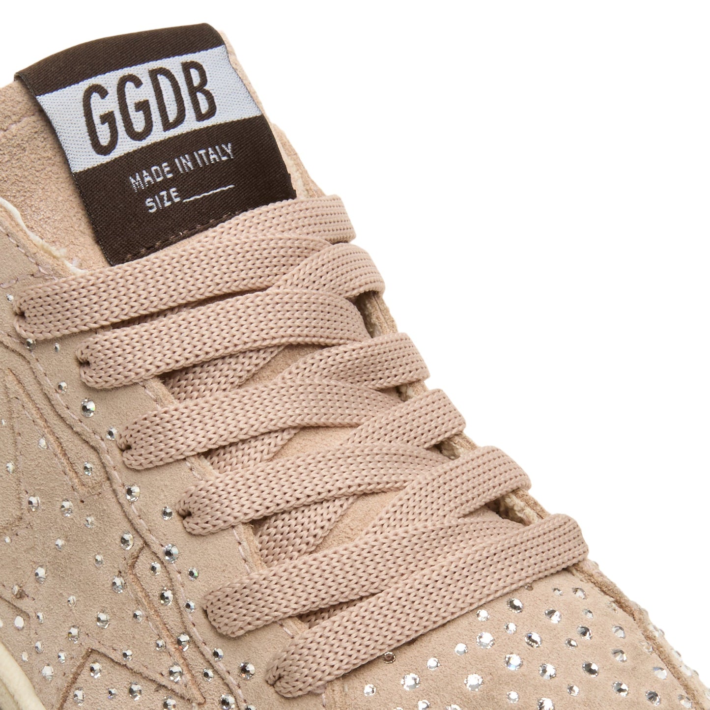 Golden Goose Ballstar Suede Upper Toe Tongue Star (Powder Pink)