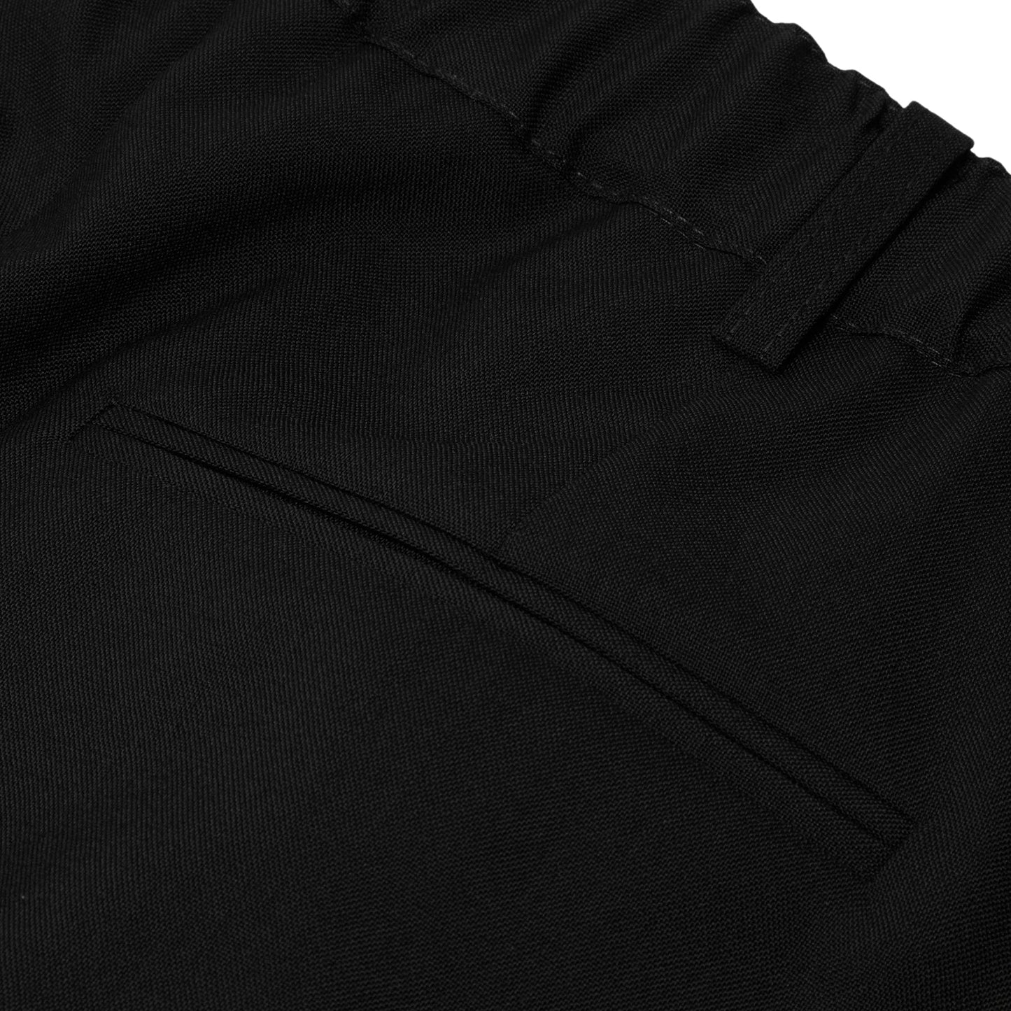 MARNI Stitched Creases Wool Trousers (Deep blue/Black)