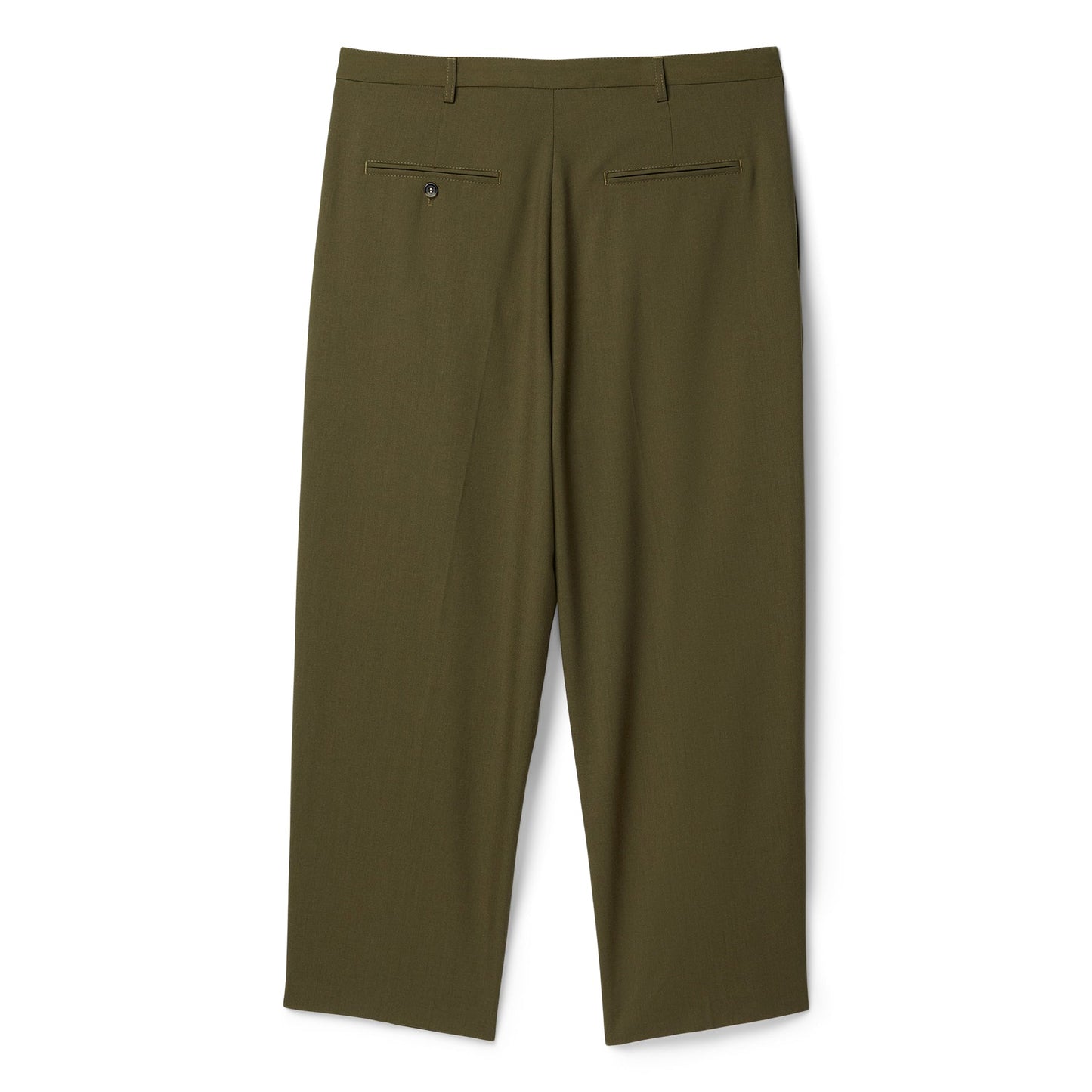 MARNI Wool Trousers (Deep sage)