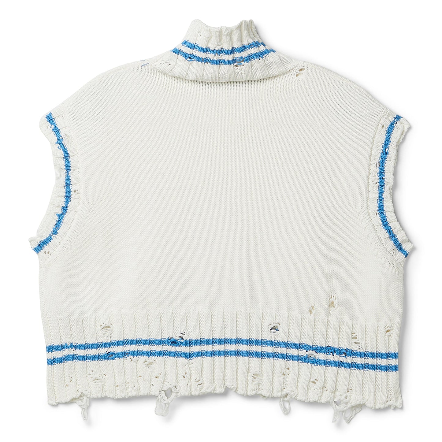 MARNI Cropped Turtleneck Sweater (Lily white)
