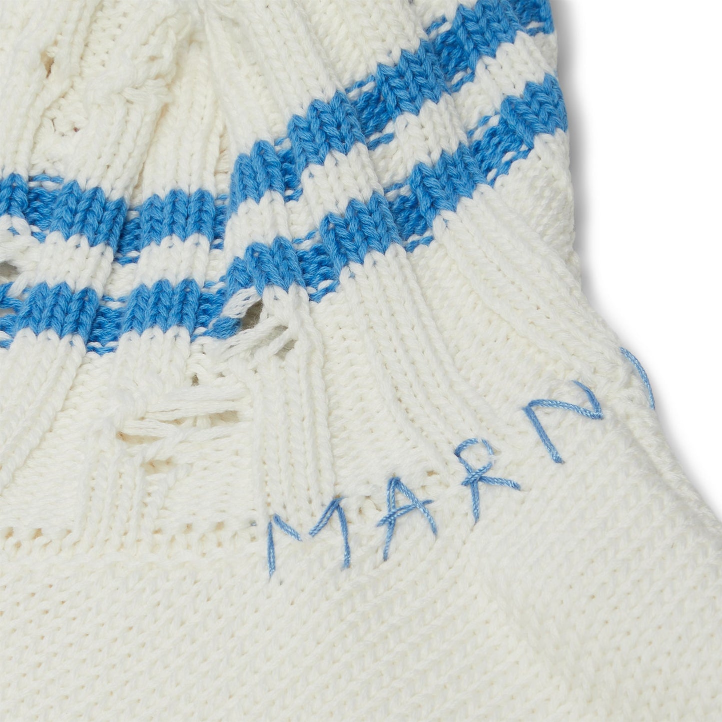 MARNI Cropped Turtleneck Sweater (Lily white)