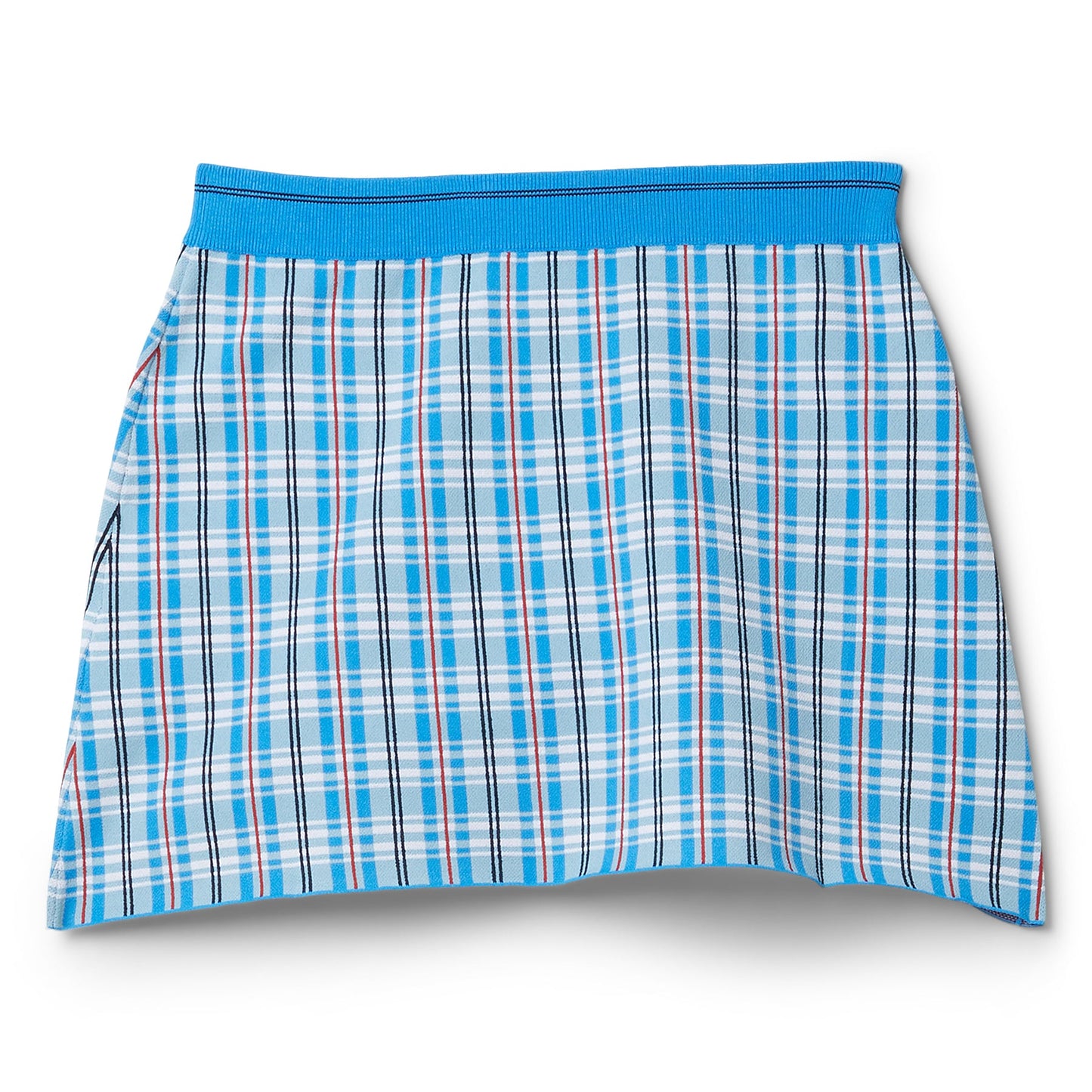 MARNI Plaid Mini Skirt (Blue)