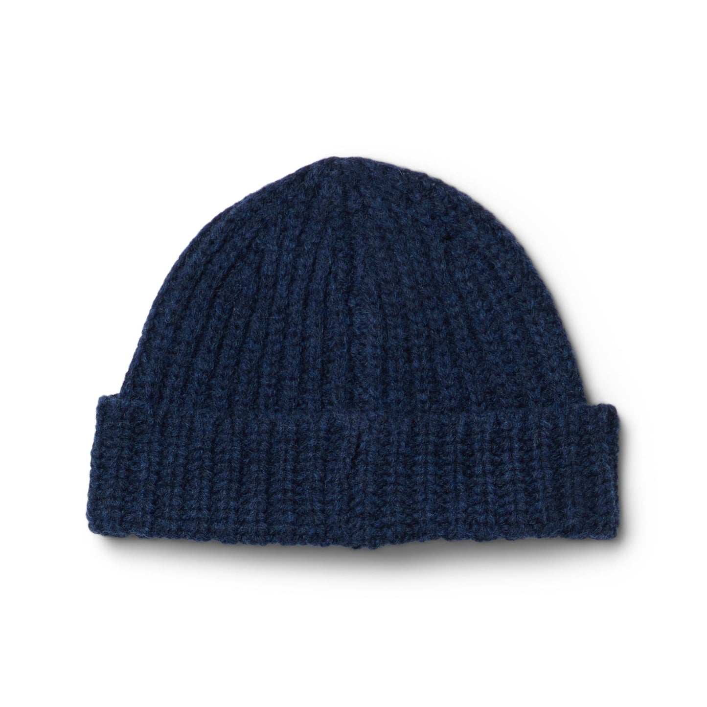 MARNI Hand-Stitched Logo Ribbed Beanie (Cornflower)